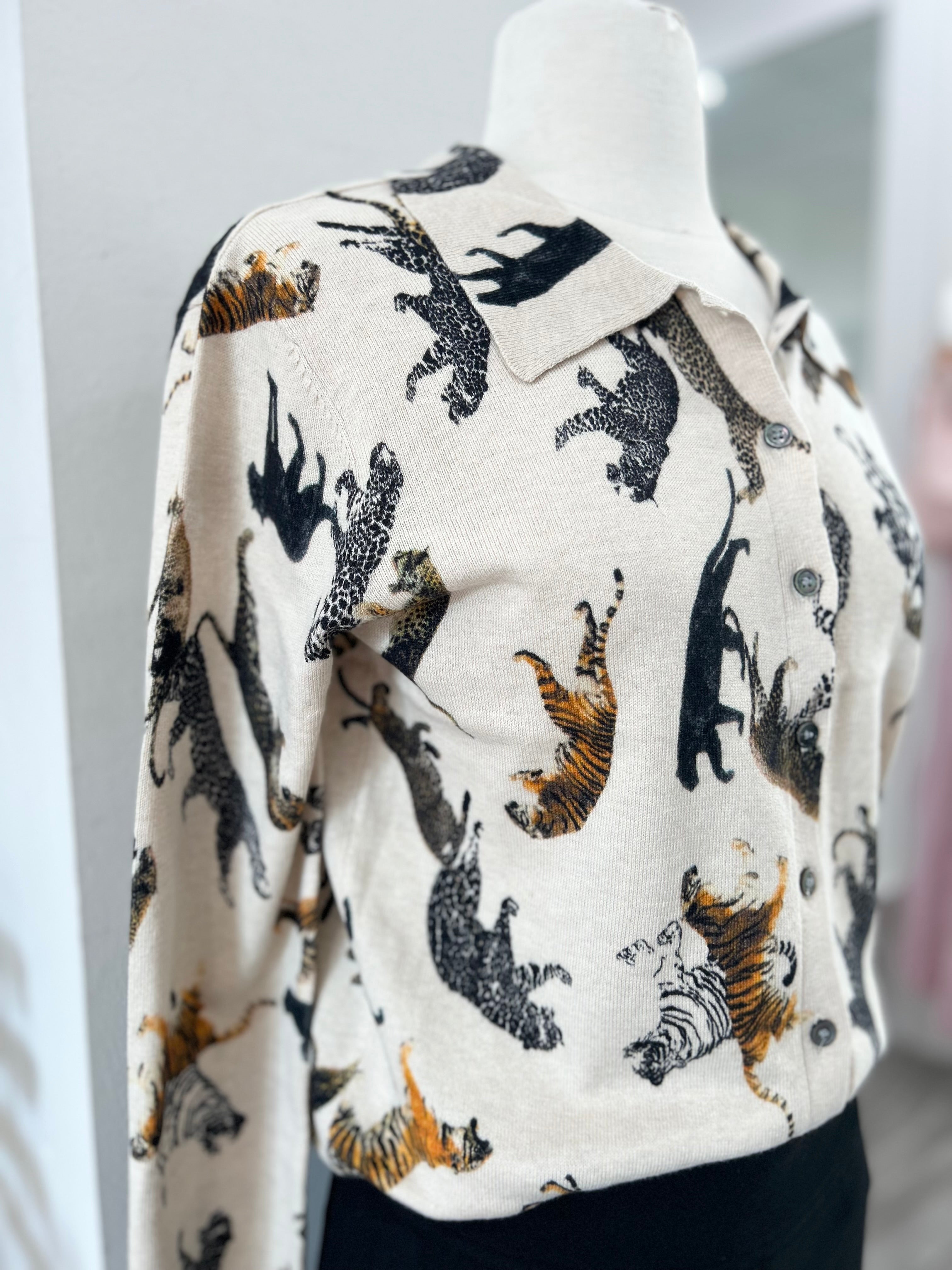 Tiger Sweater Polo