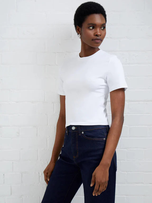 Rallie Cotton Short Sleeve Crewneck Tee