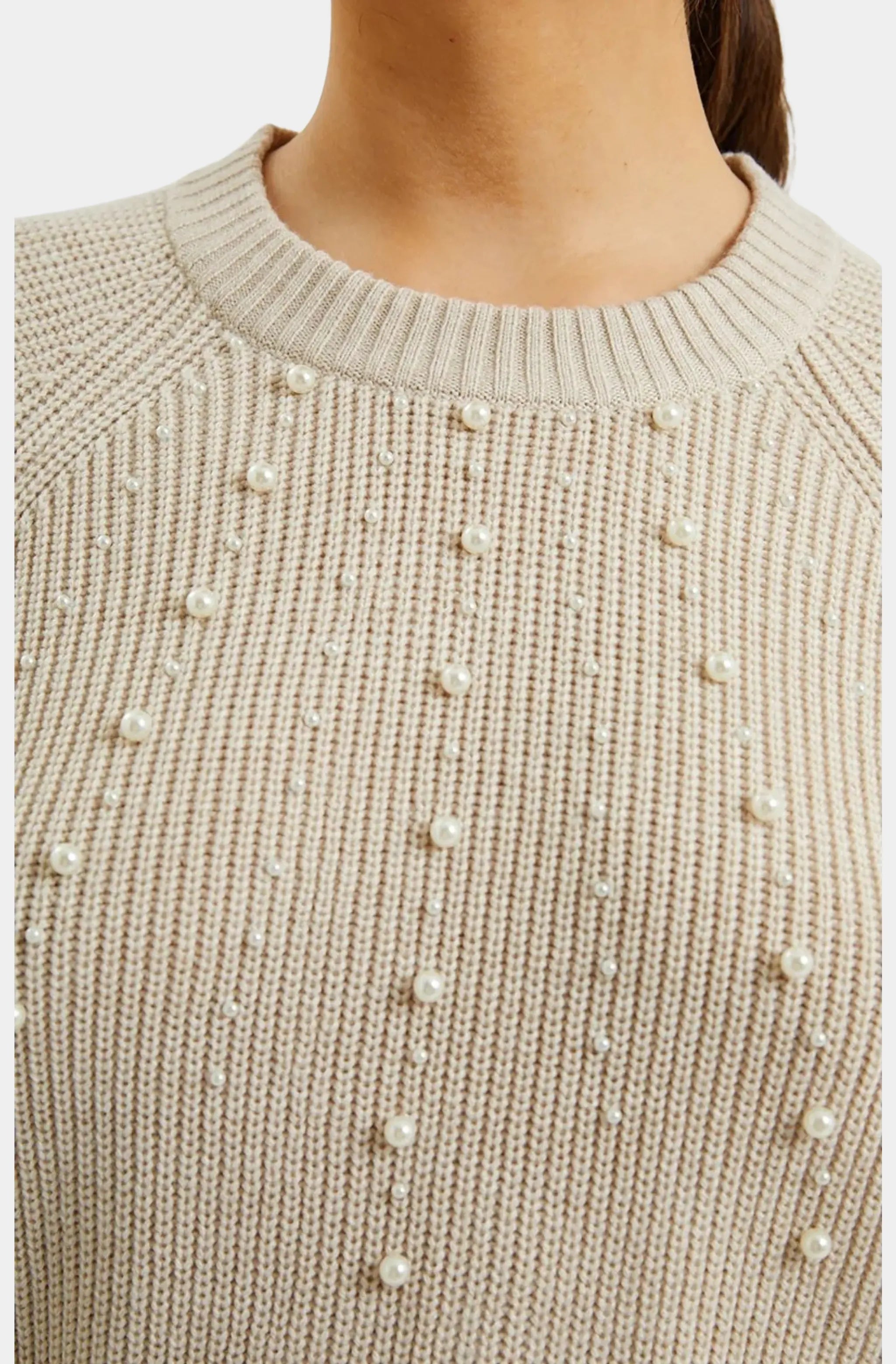 78vcb Jolee Pearl Long Sleeve Crew