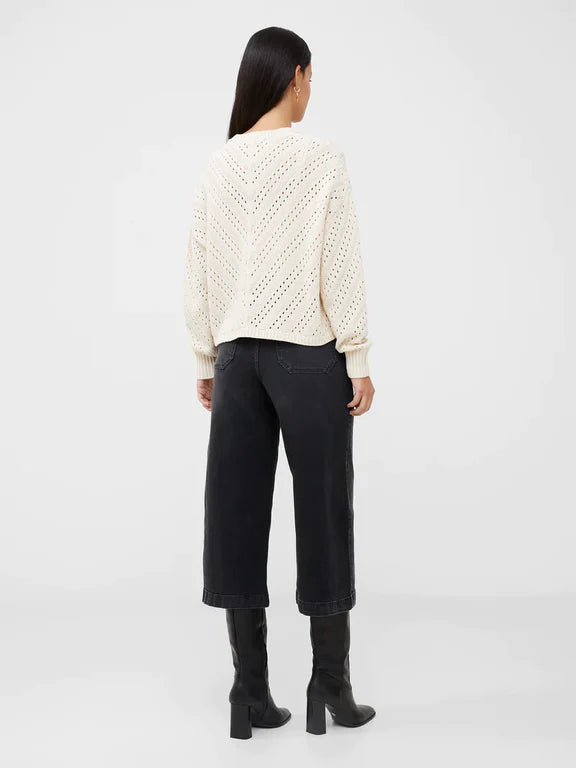 Mozart Crew Neck Chevron Sweater
