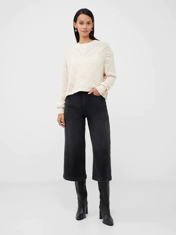 Mozart Crew Neck Chevron Sweater