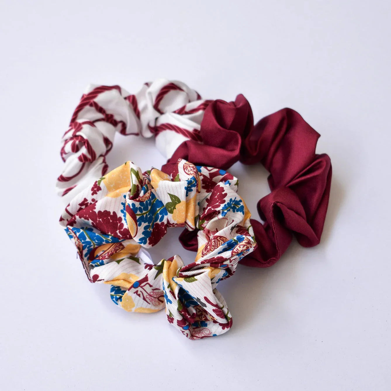 Silk Gameday Scrunchies