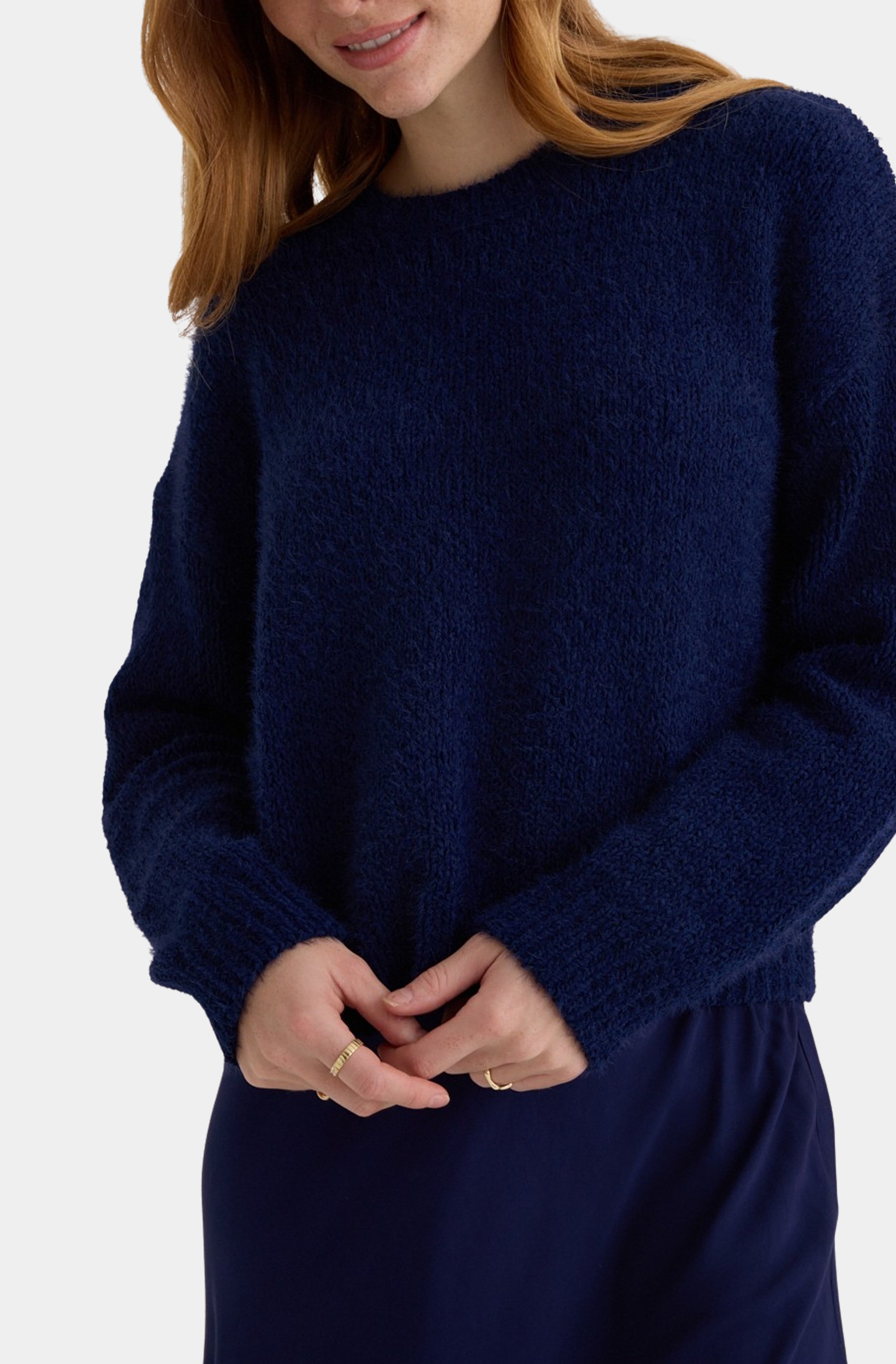 Drop Shoulder Sweater