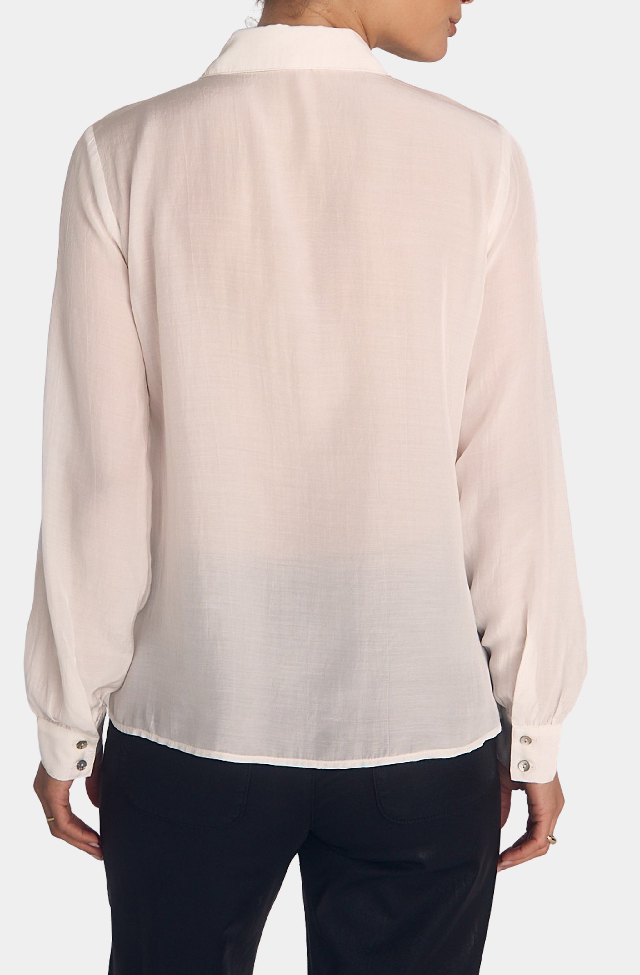 Ruffle Front Shirt