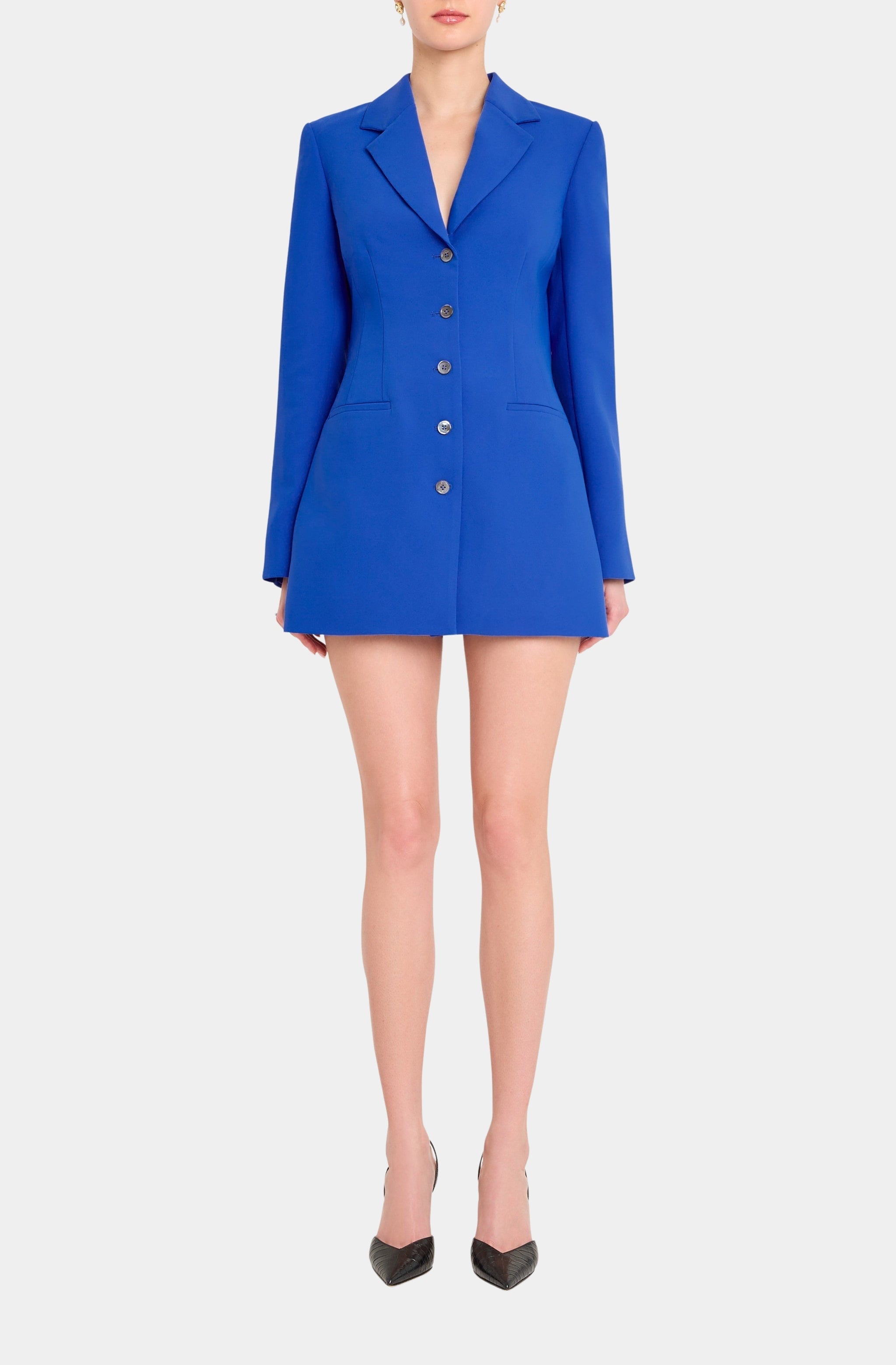Peralta Blazer Romper – Hemline Heights