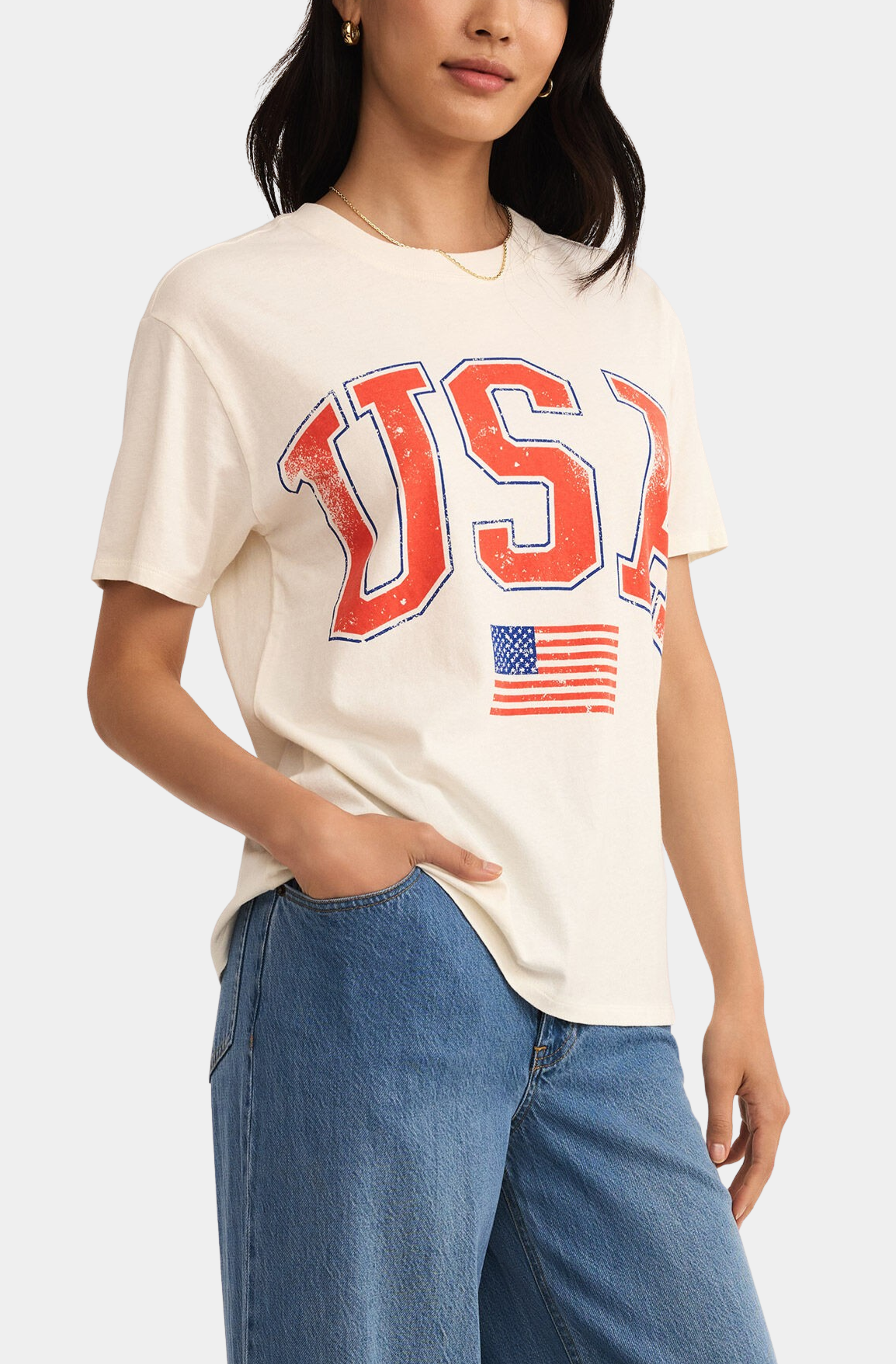Flag Boyfriend Tee