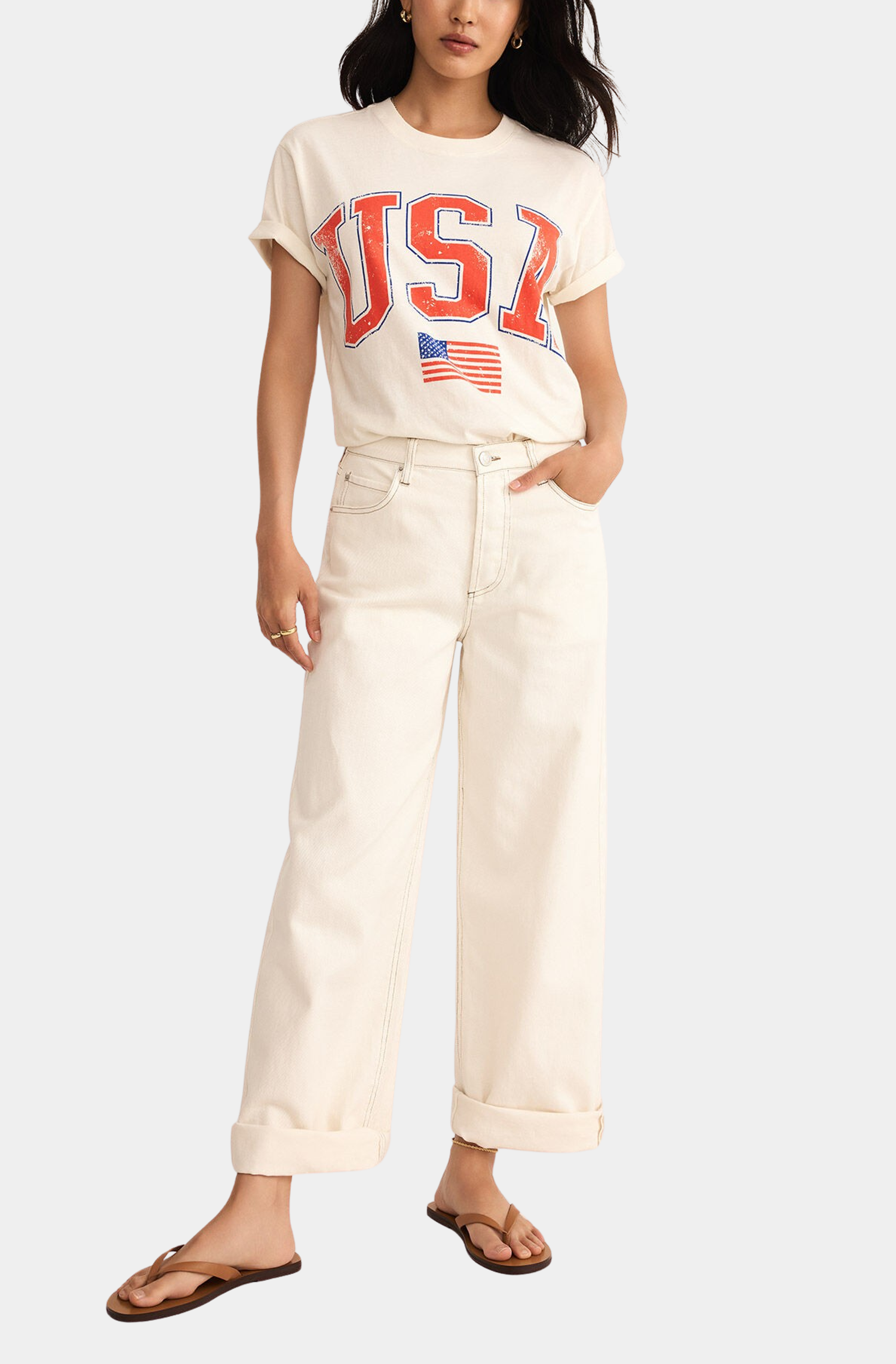 Flag Boyfriend Tee
