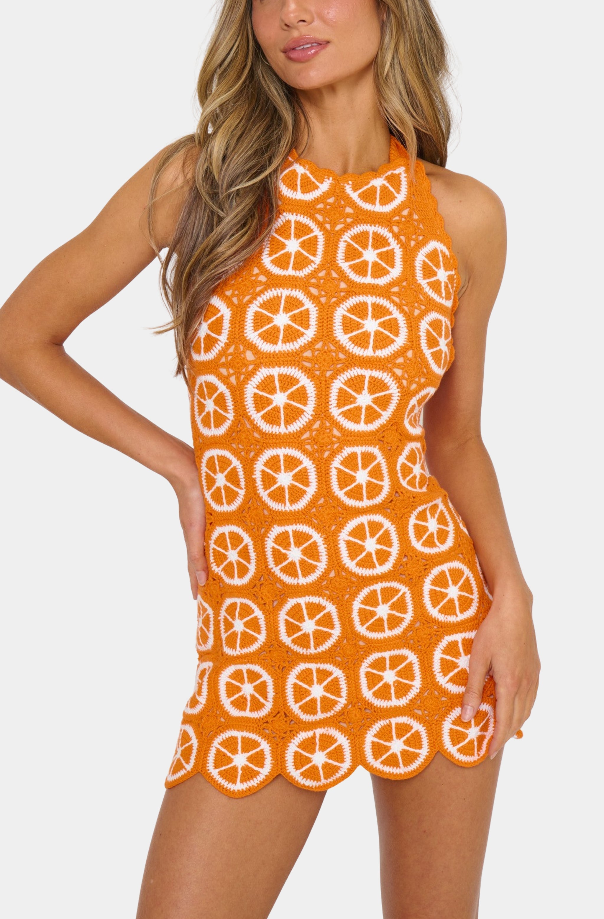 Happy Halter Mini Dress – Hemline Heights