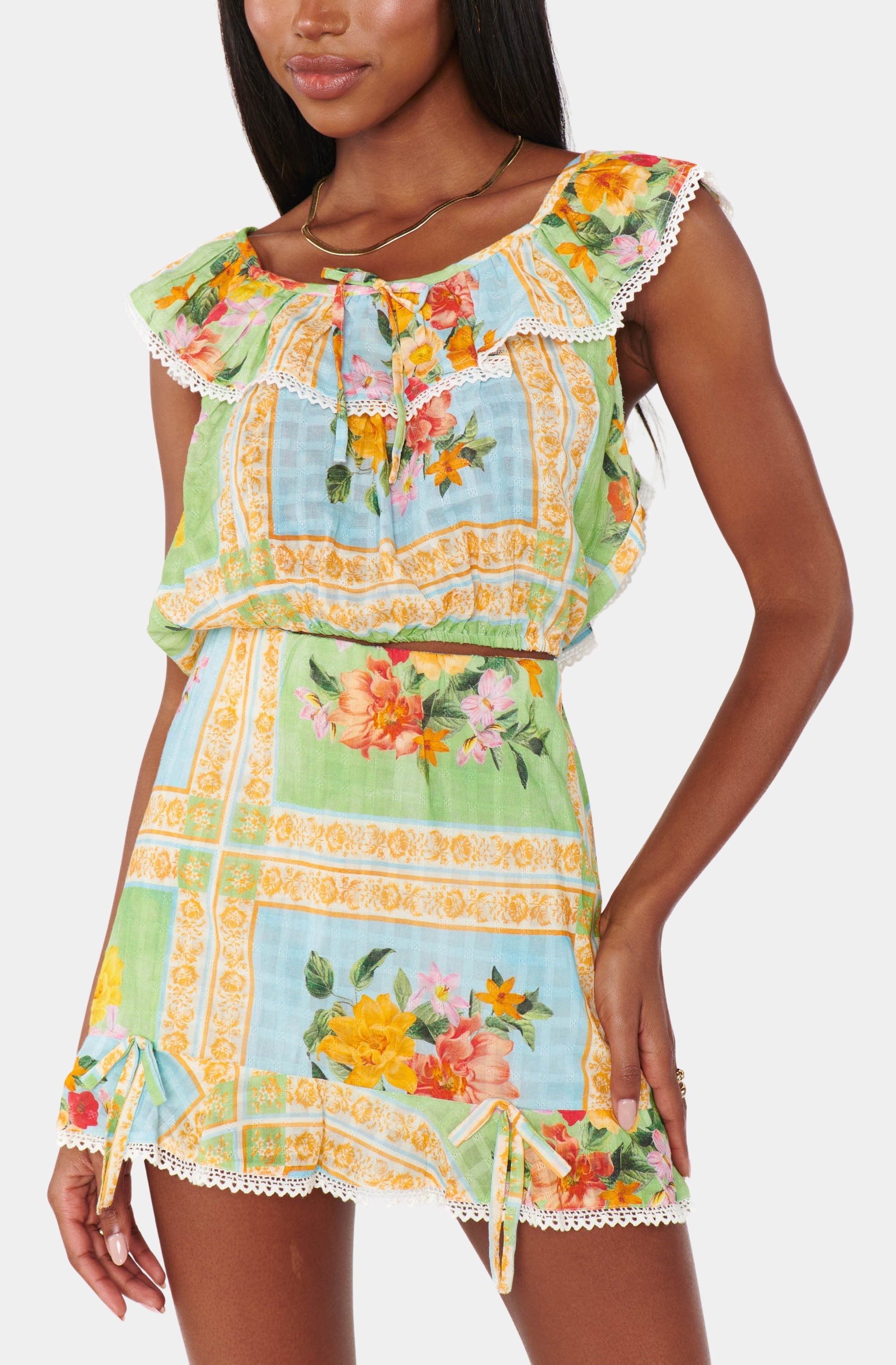 All Night Ruffle Skort