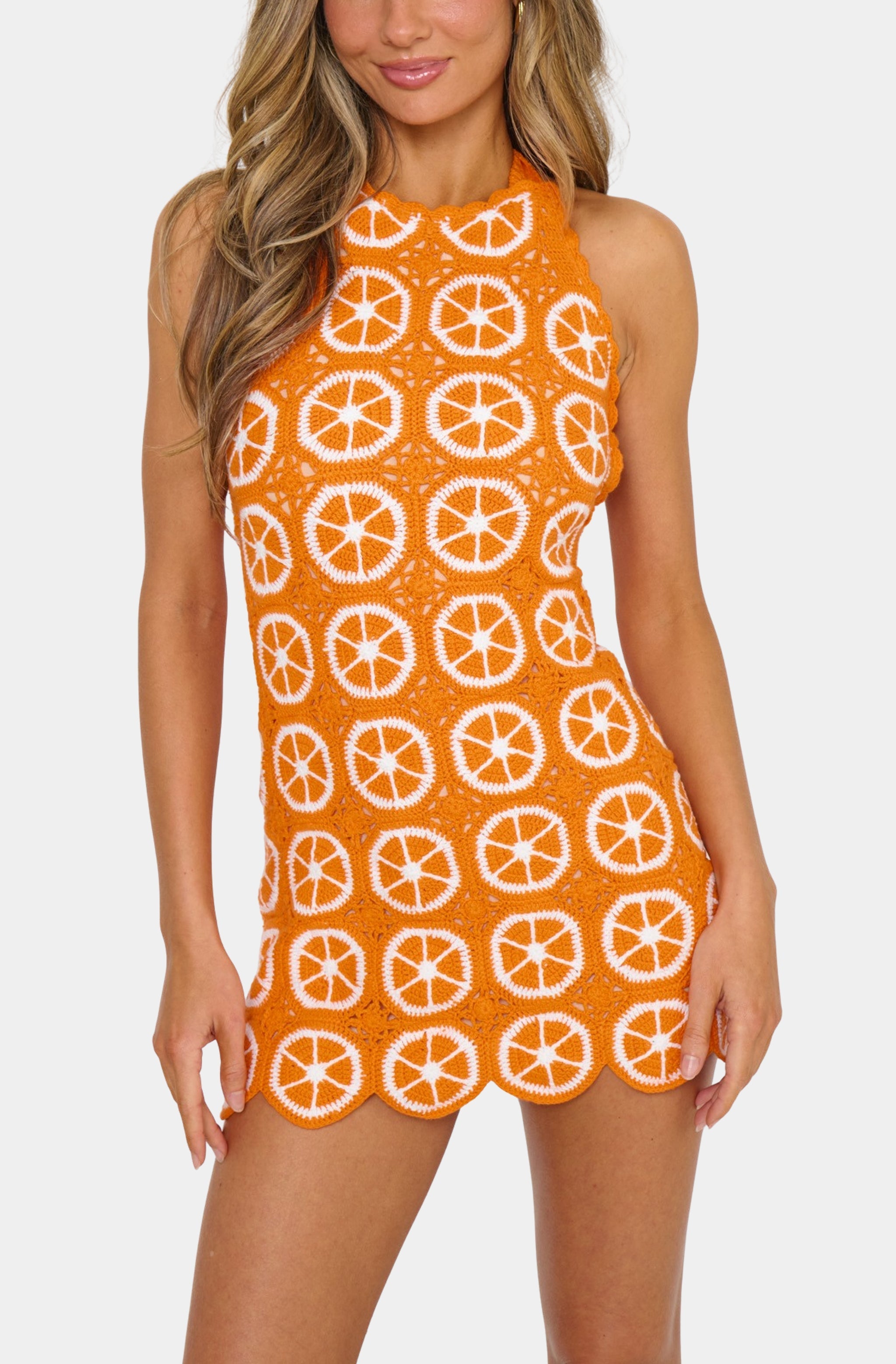 Happy Halter Mini Dress – Hemline Heights