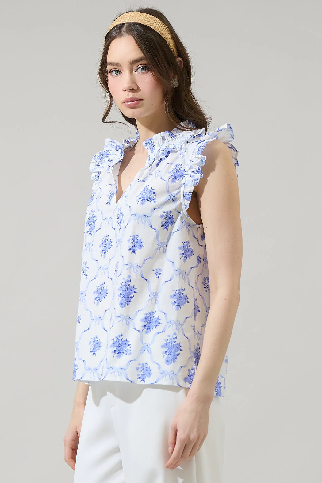 Nia Floral Bryn Flowy Blouse