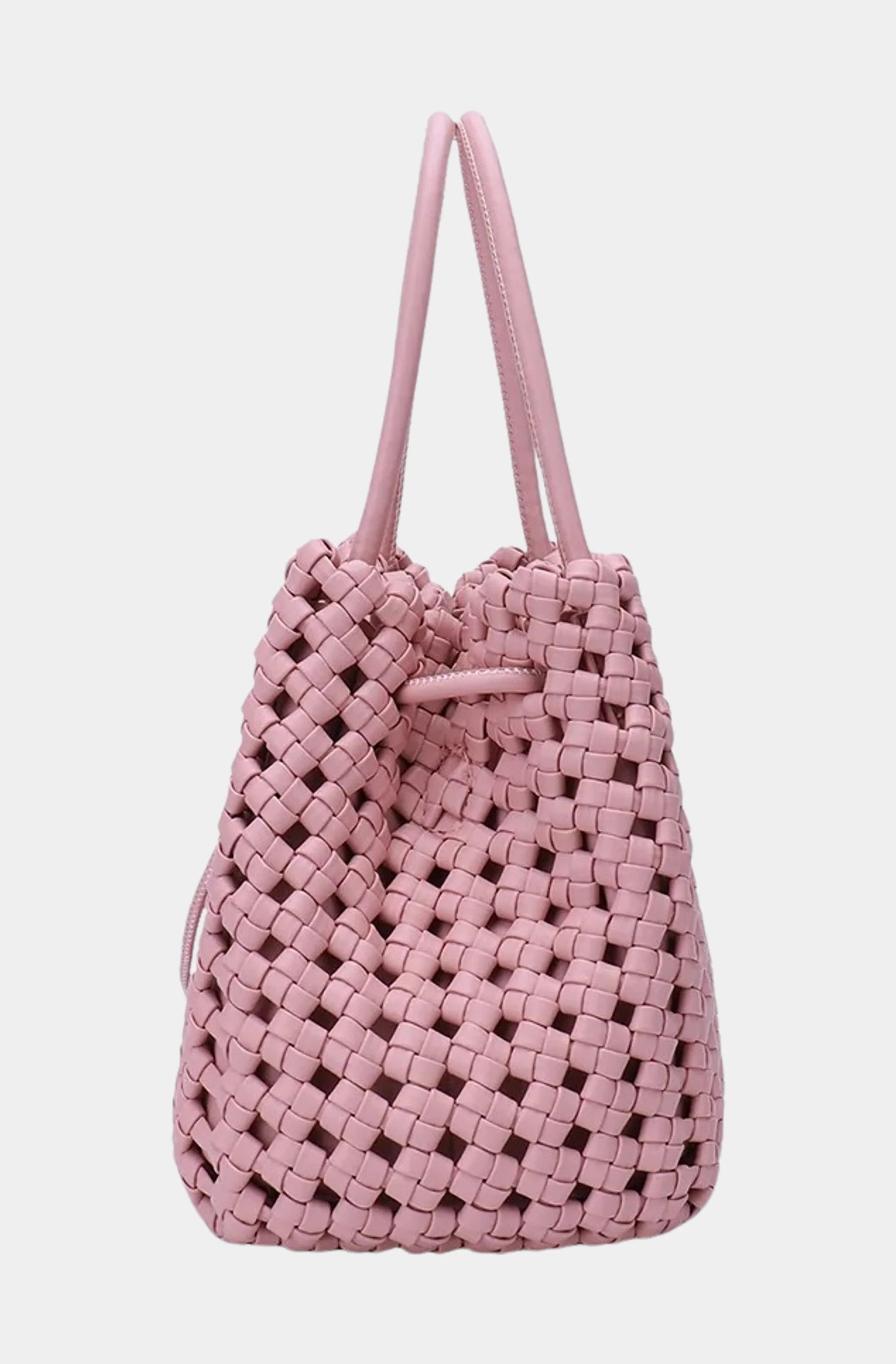 Perrie Bucket Mini Woven Square