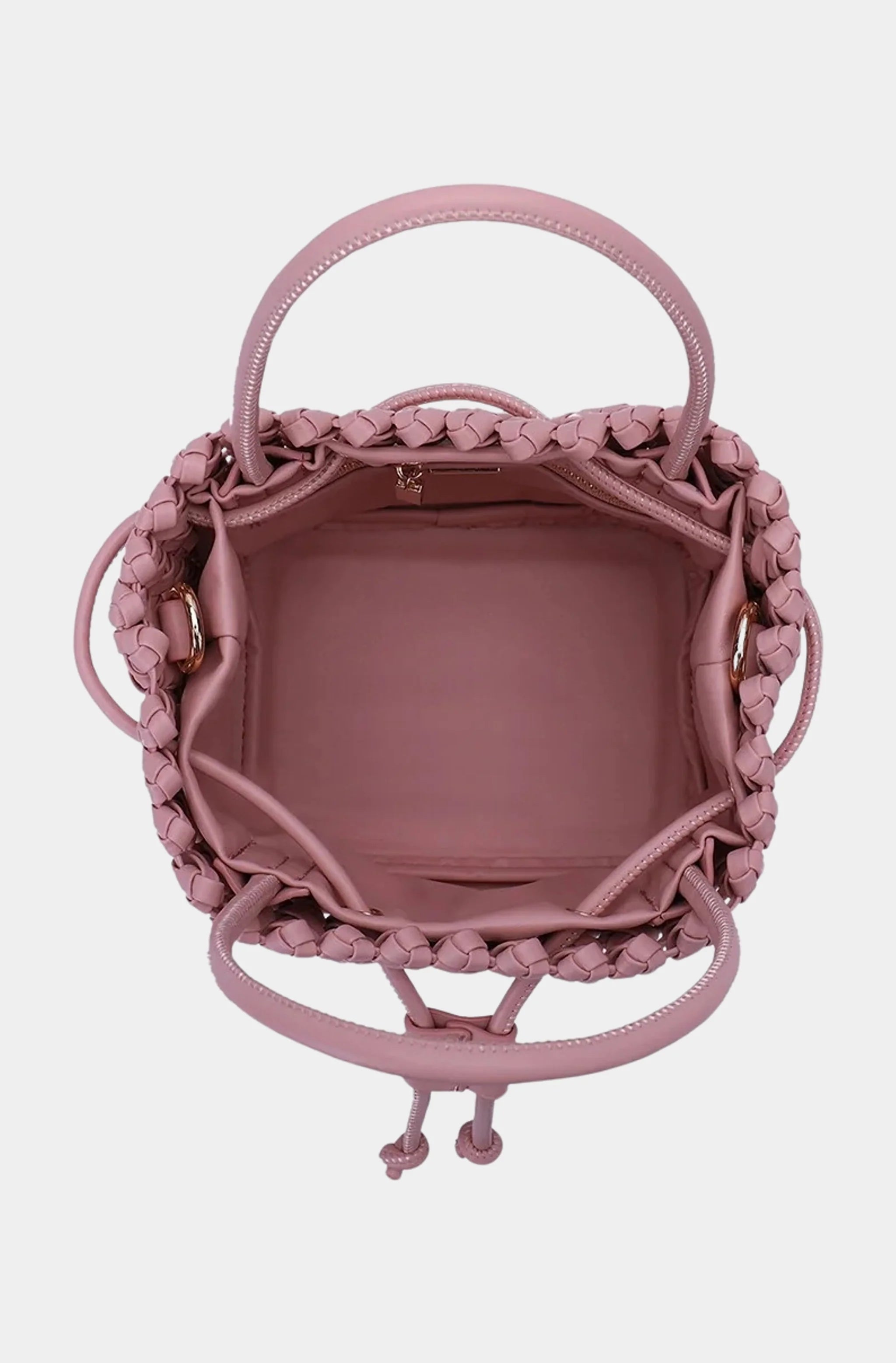 Perrie Bucket Mini Woven Square
