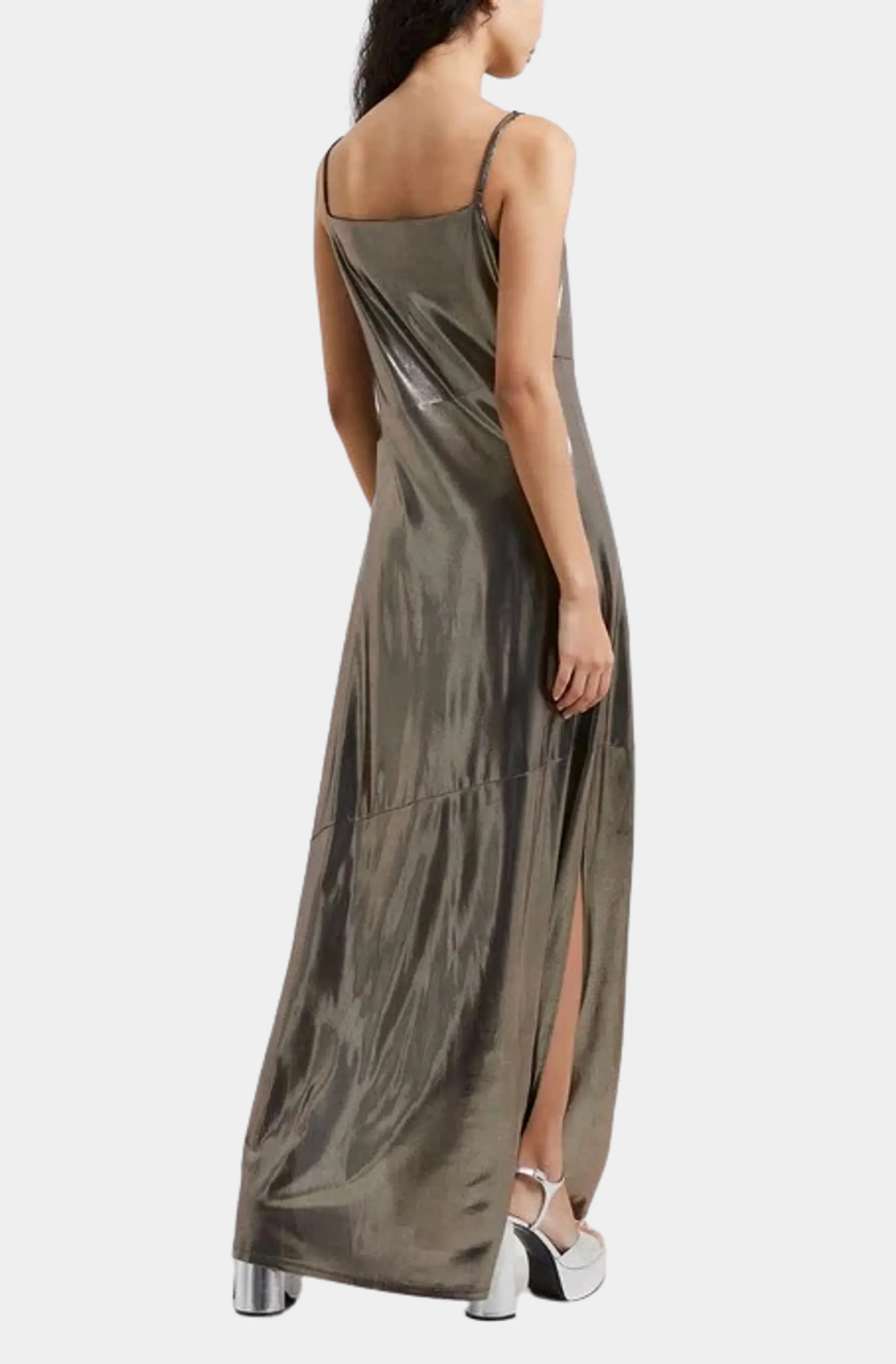 Ronja Liquid Strappy Midi Dress
