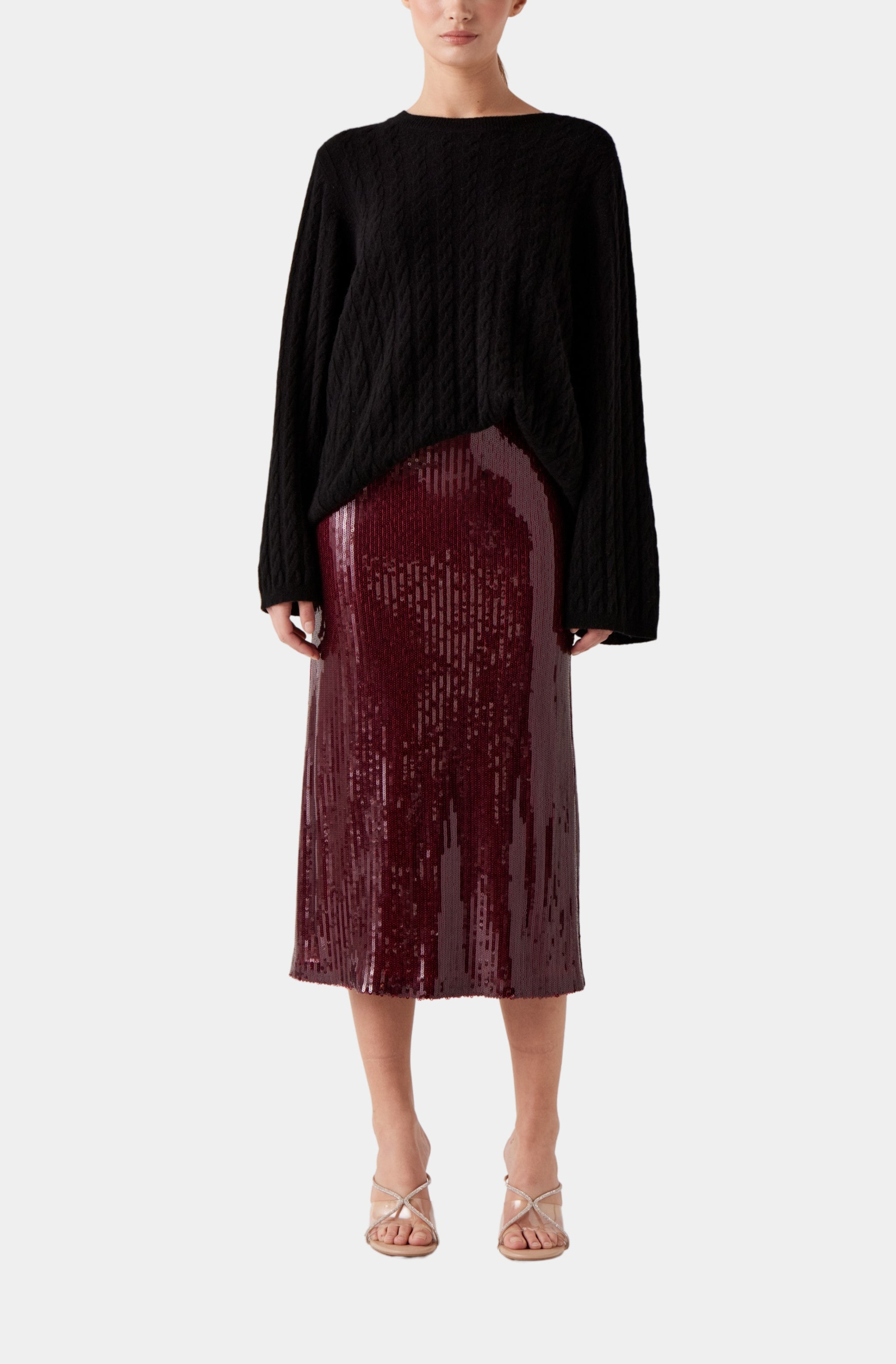 Elia Sequins Skirt