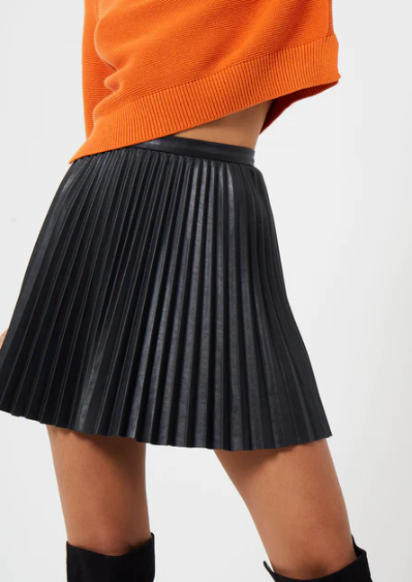 Etta Recycled Vegan Leather Skirt
