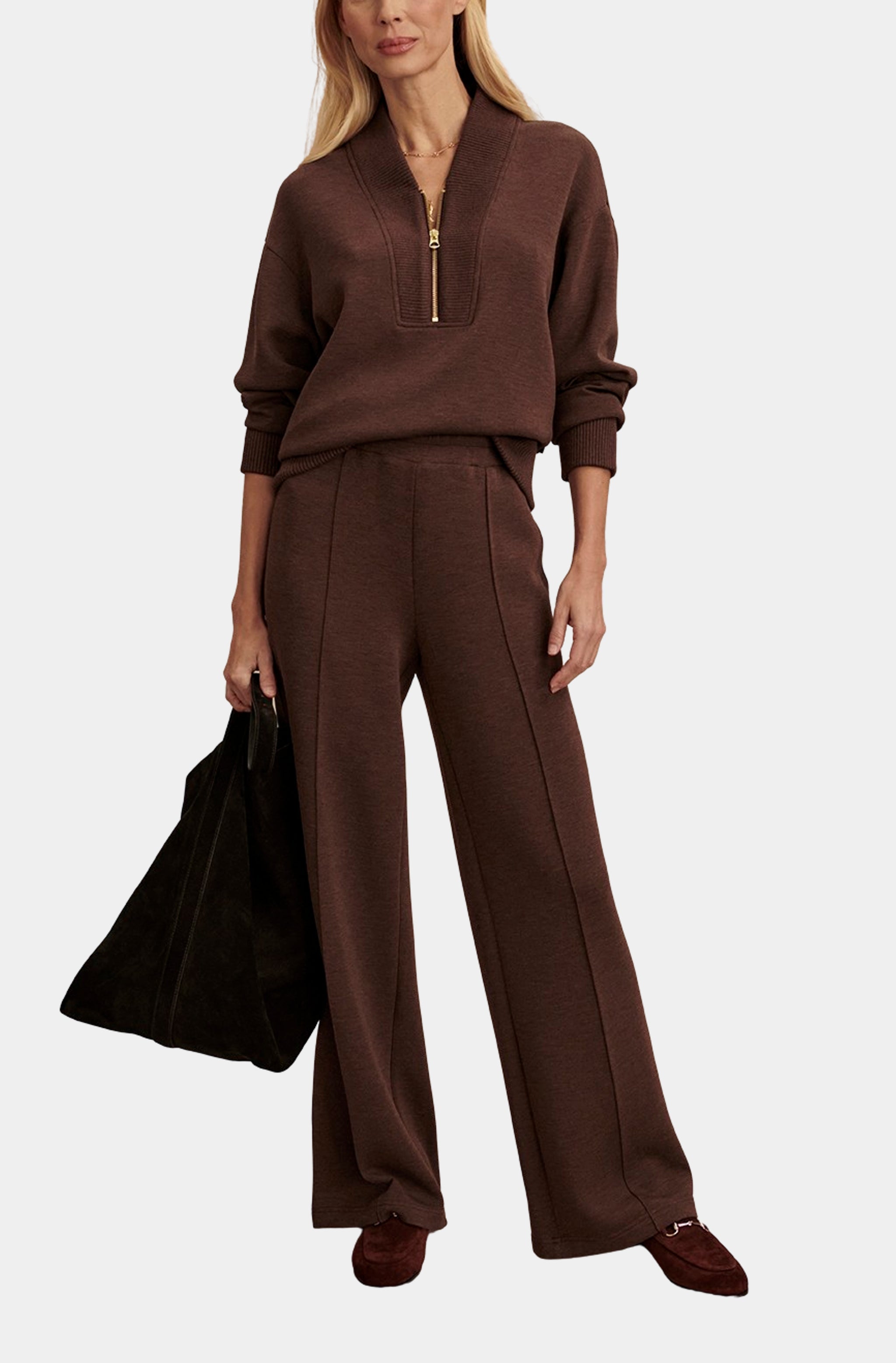 Sally Half Zip Sweat