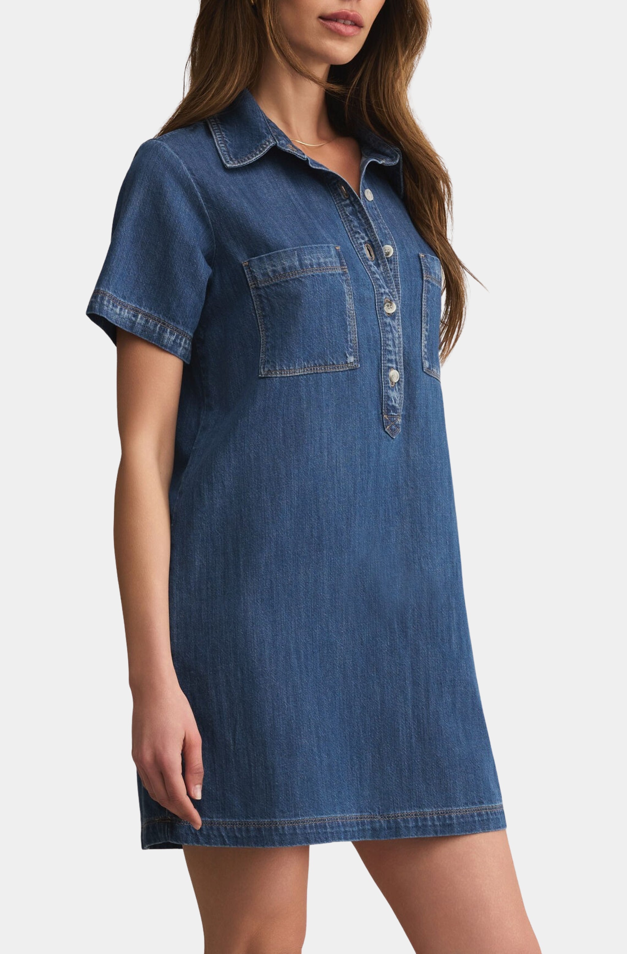 Authentic Denim Mini Dress