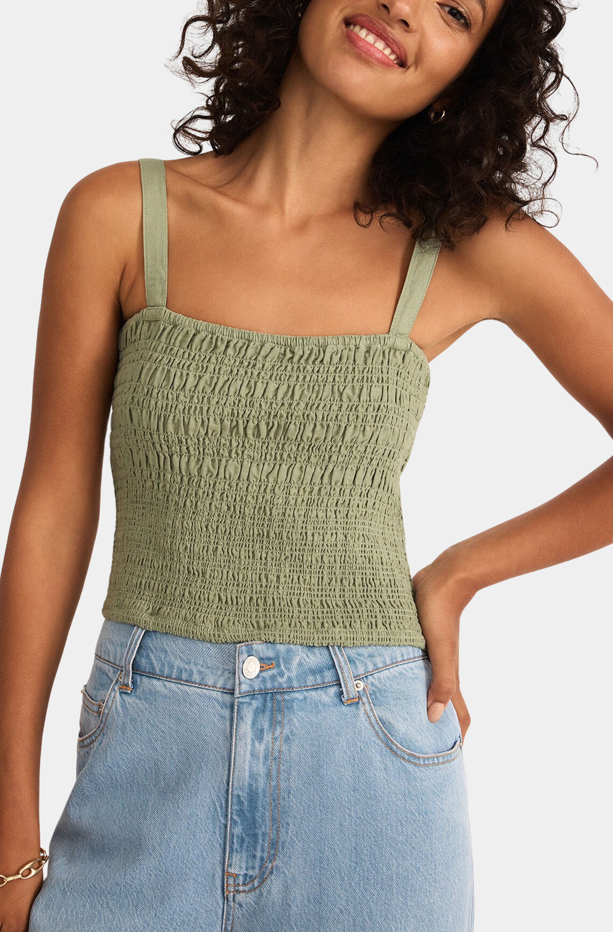 Amelie Linen Top