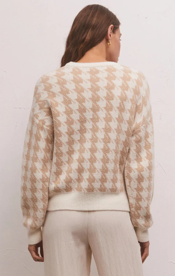 Cedar Houndstooth Sweater