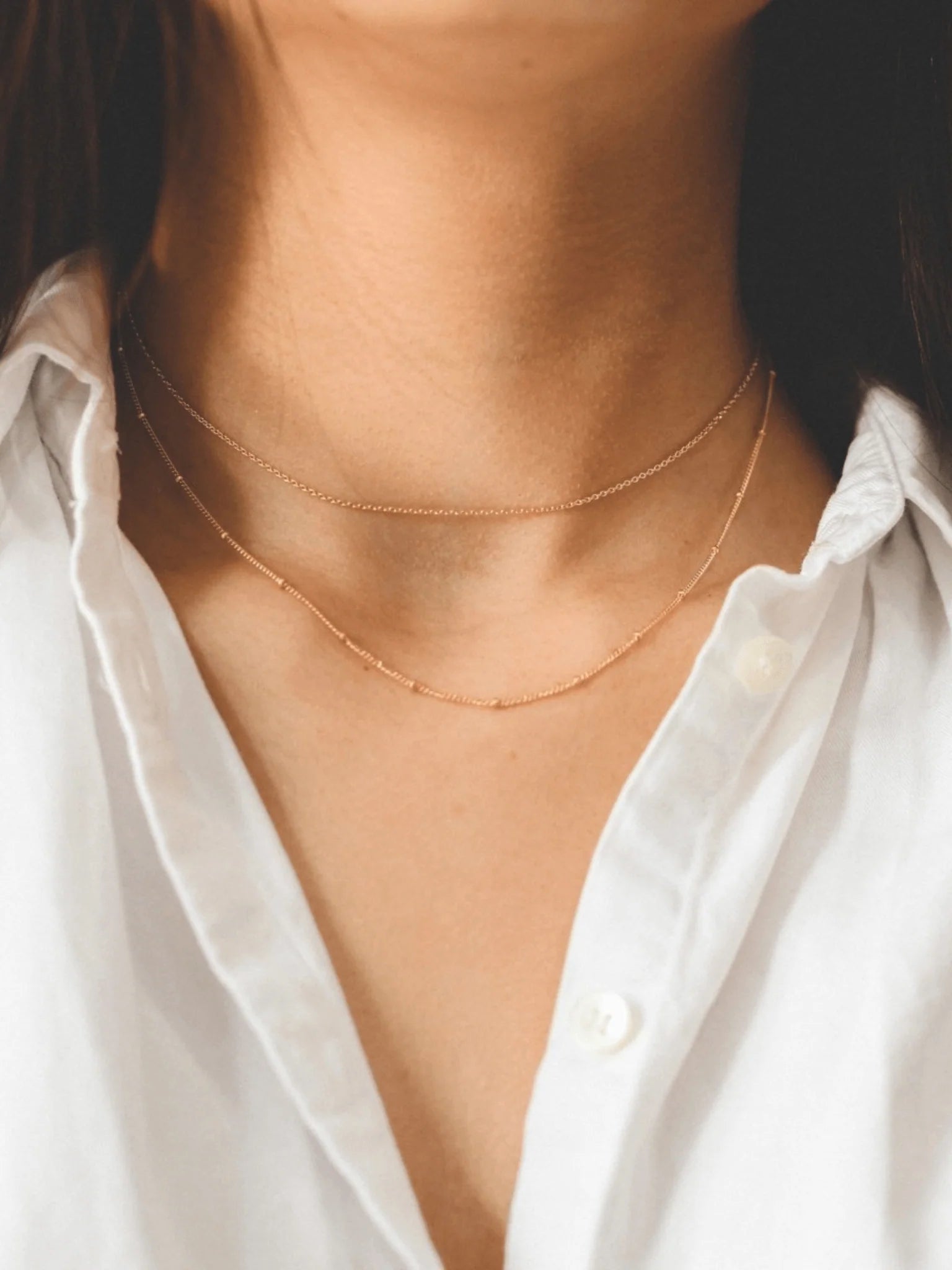 Favorite Mixed Chain Layering Necklace Set