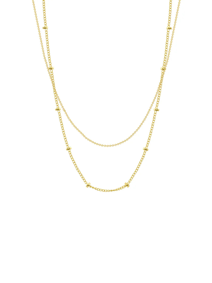 Favorite Mixed Chain Layering Necklace Set