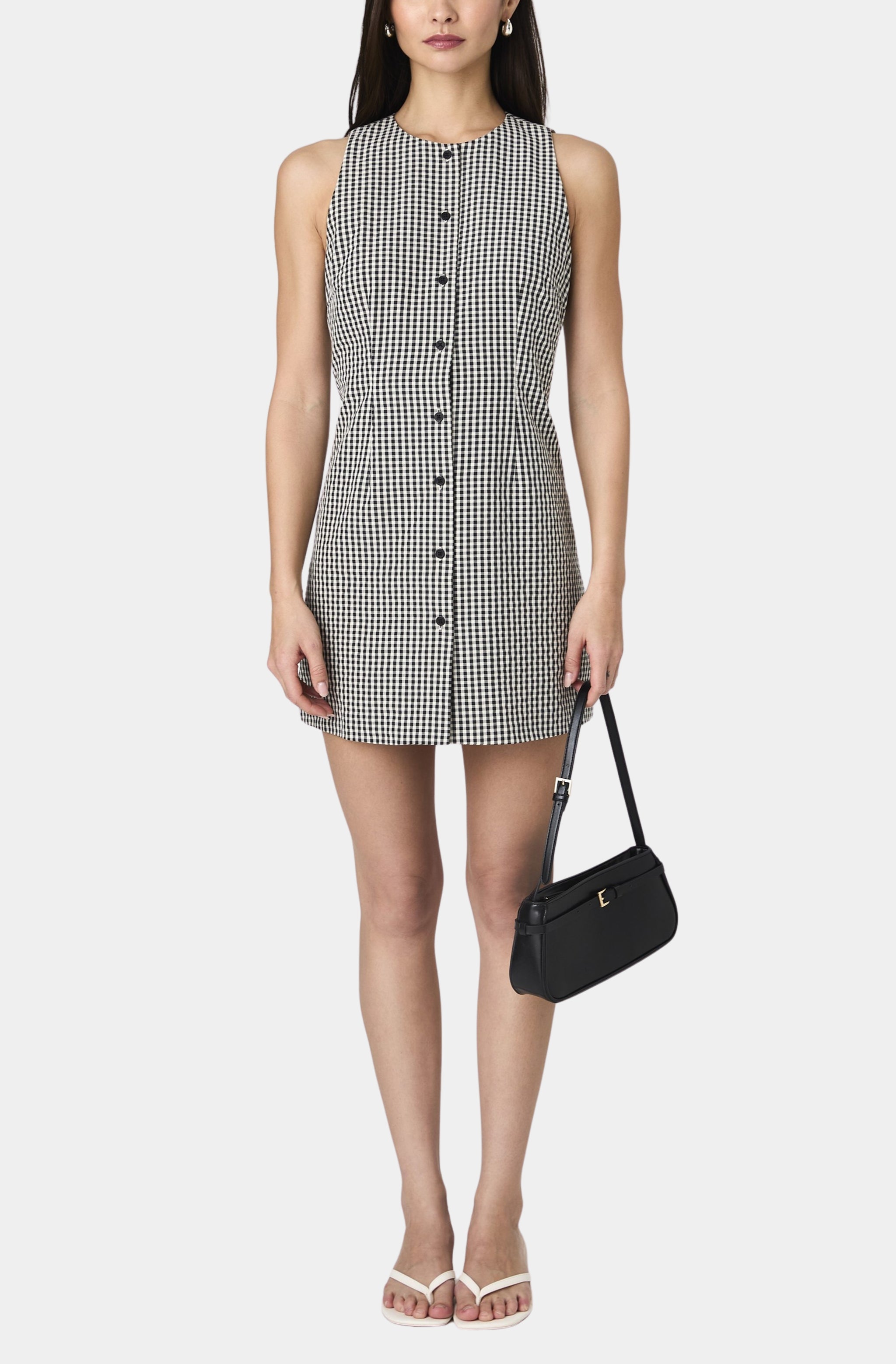 Gingham Mini Dress