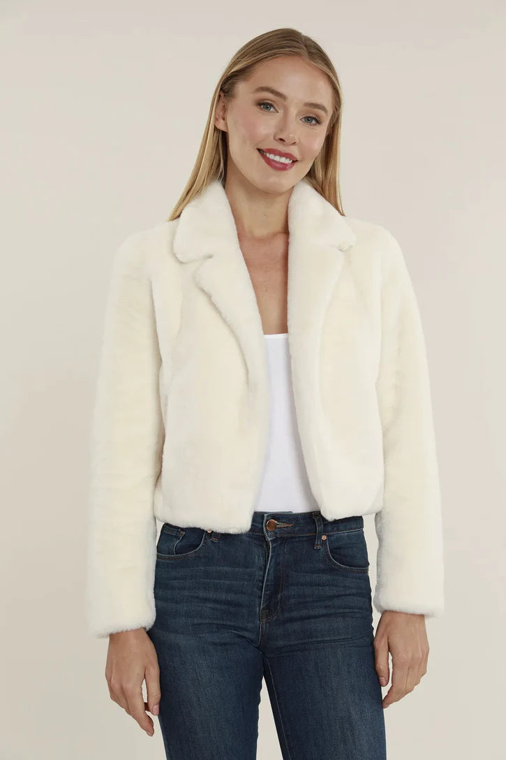 Plush Faux Fur Jacket
