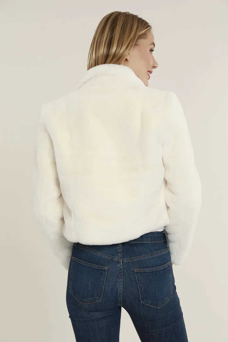 Plush Faux Fur Jacket