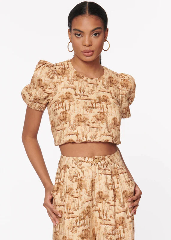 Flor Crop Top