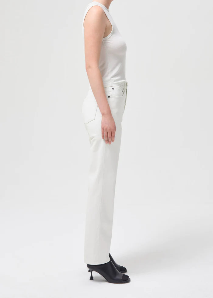 Recycled Leather 90's Pinch Waist