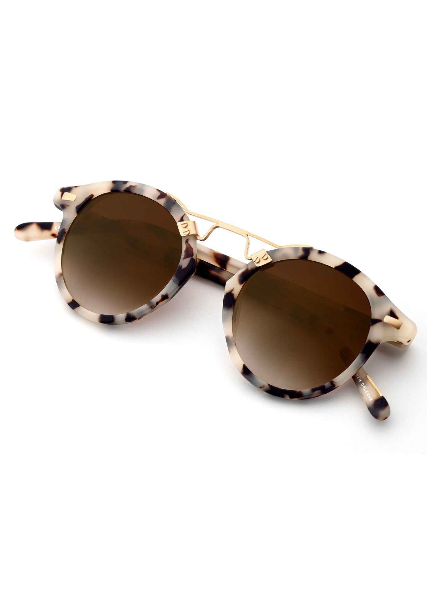 ST. LOUIS | MATTE OYSTER 24K