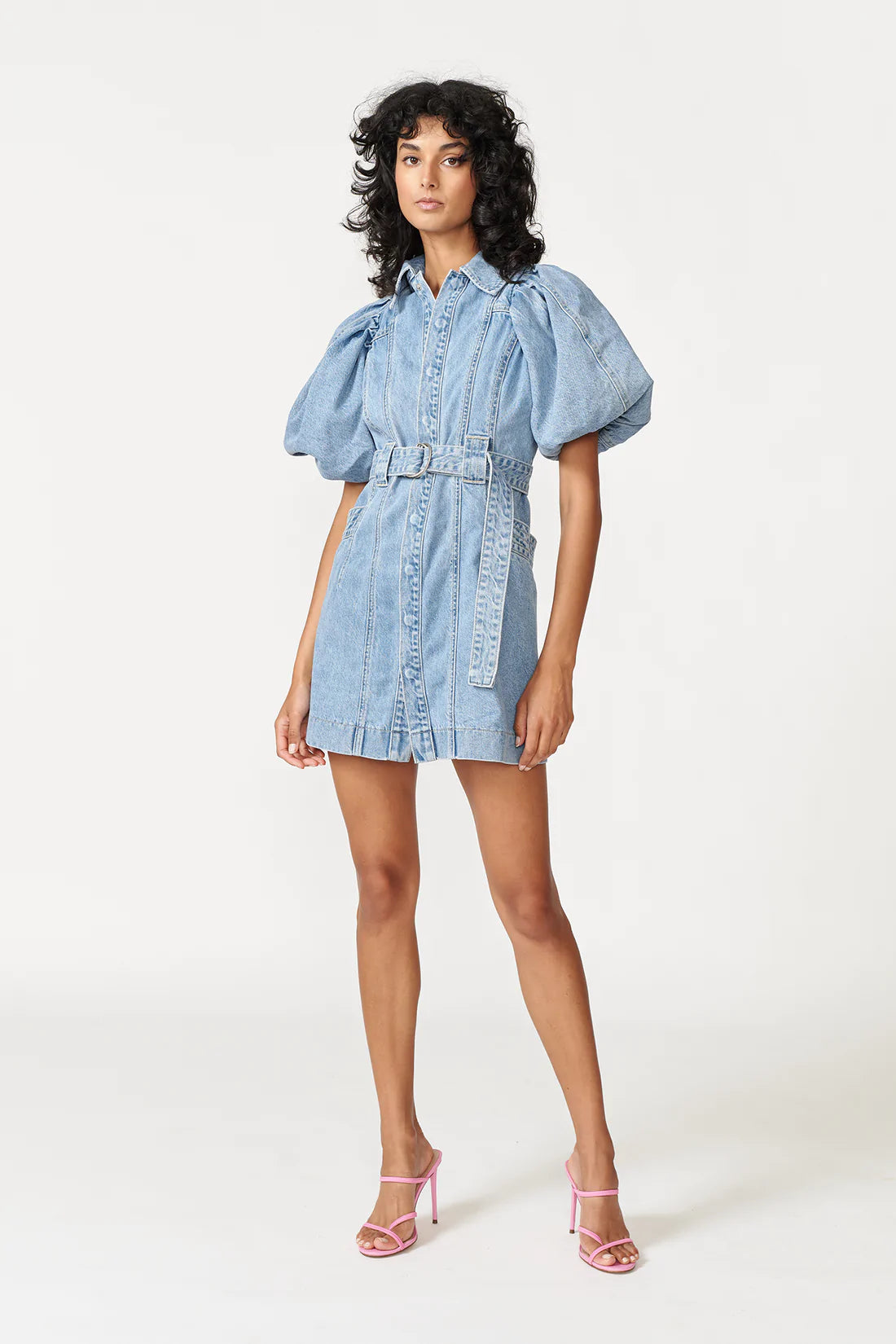 Celia Denim Mini Dress