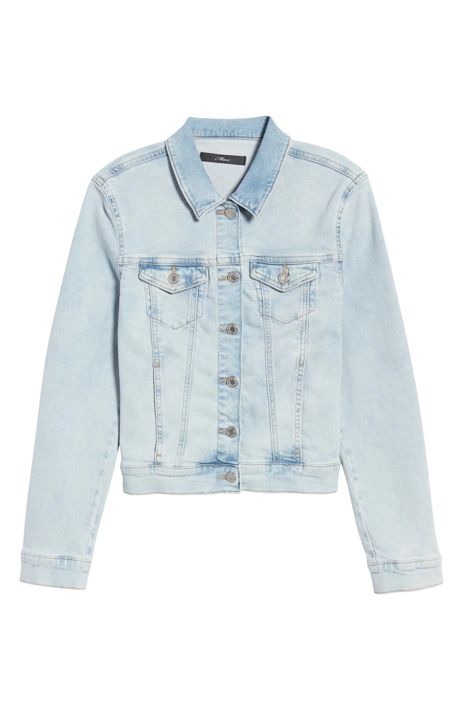 Samantha Lt Ripped Recycled Blue