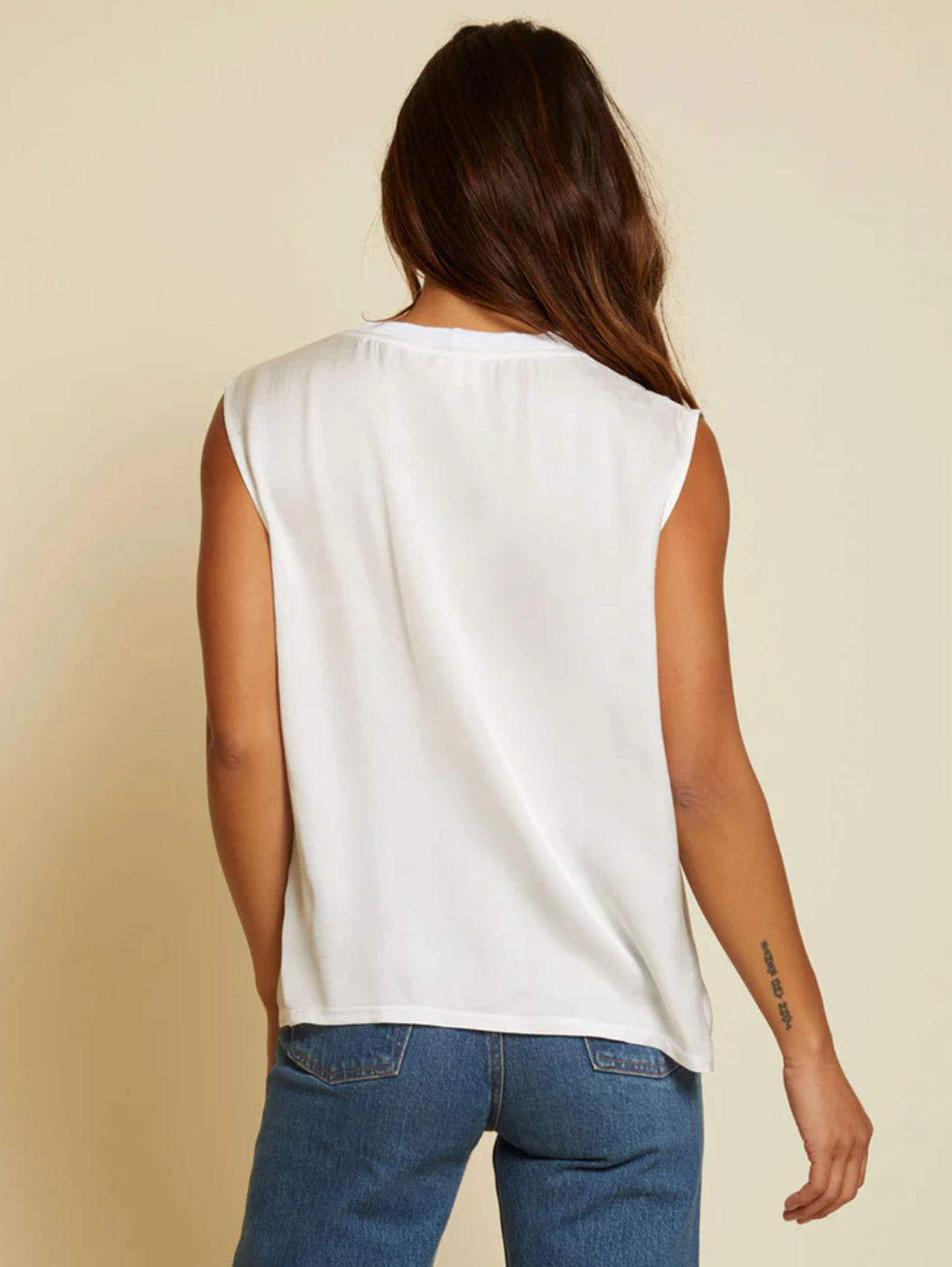 Natalia Oversized Muscle Tank