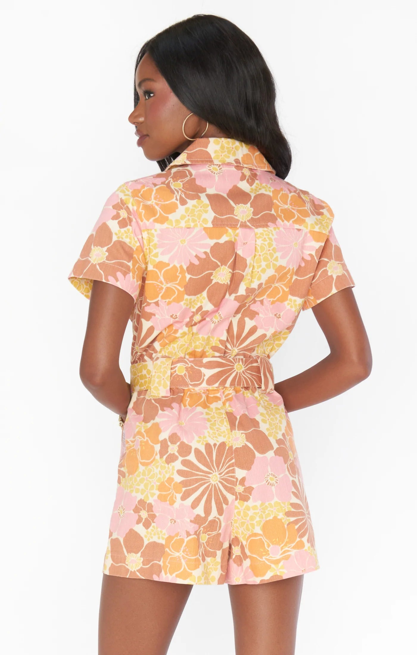 Rhodes Romper Retro Garden