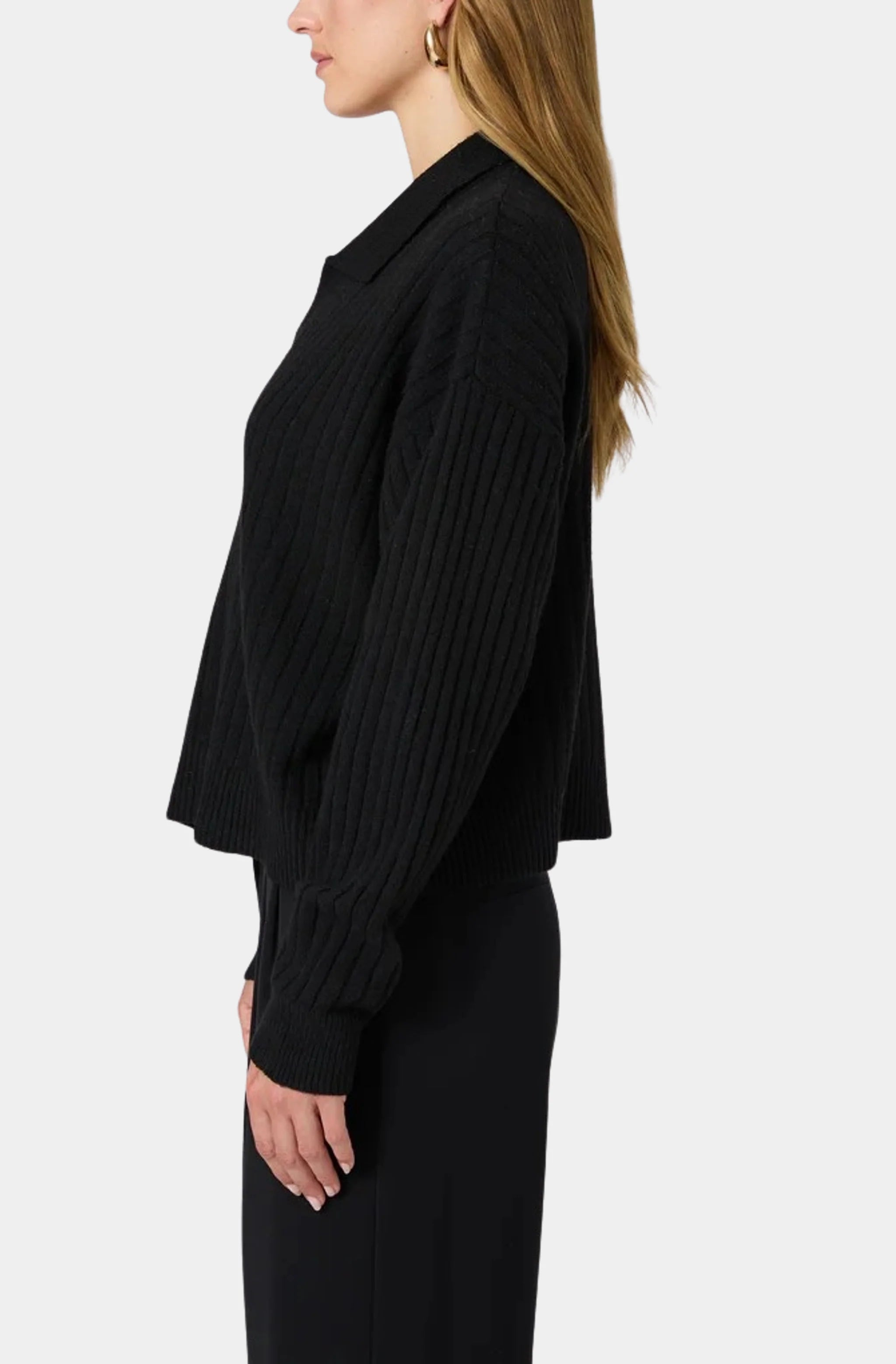 Vhari Collar Long Sleeve Sweater