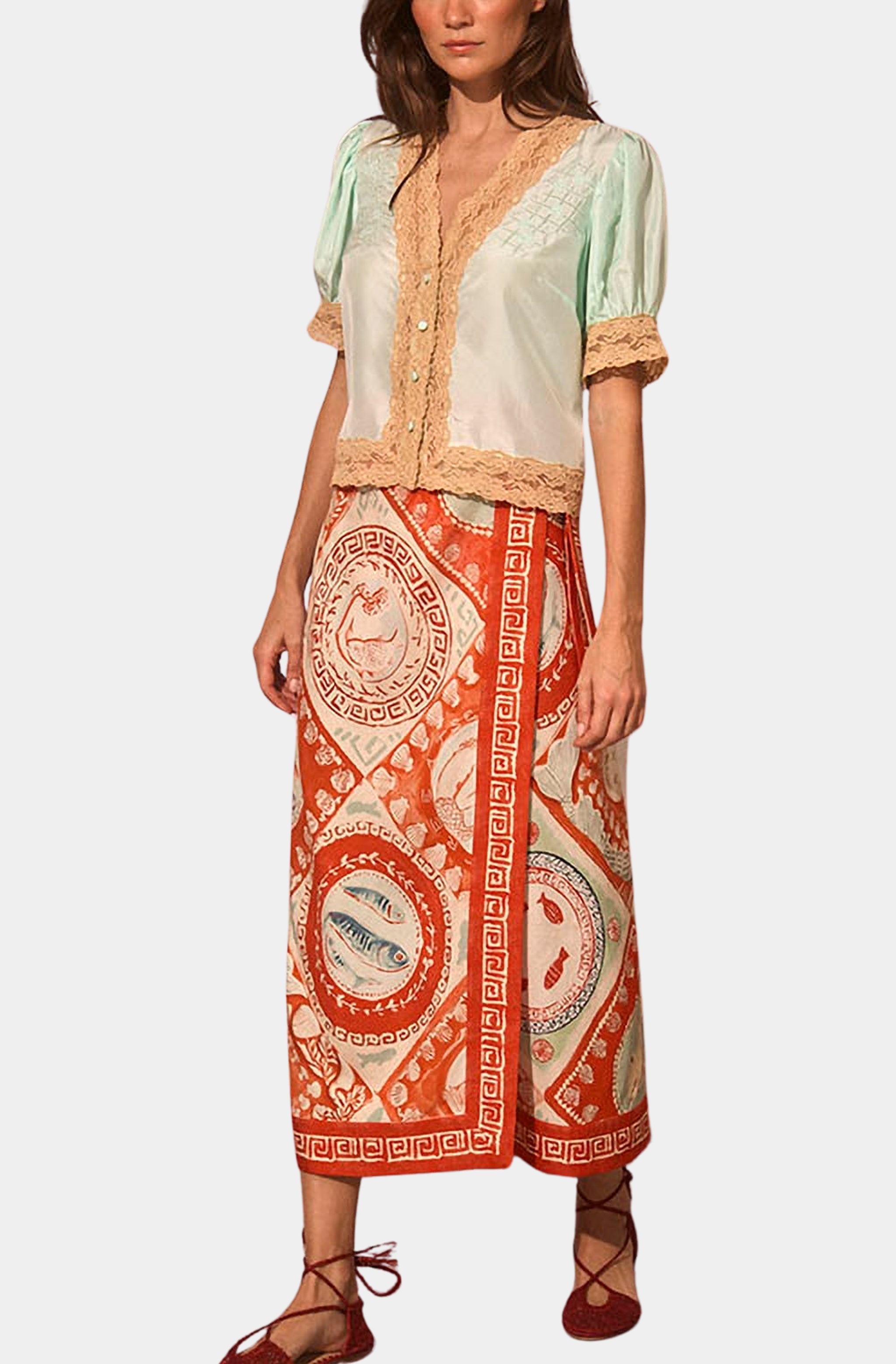 Paloma Wrap Skirt
