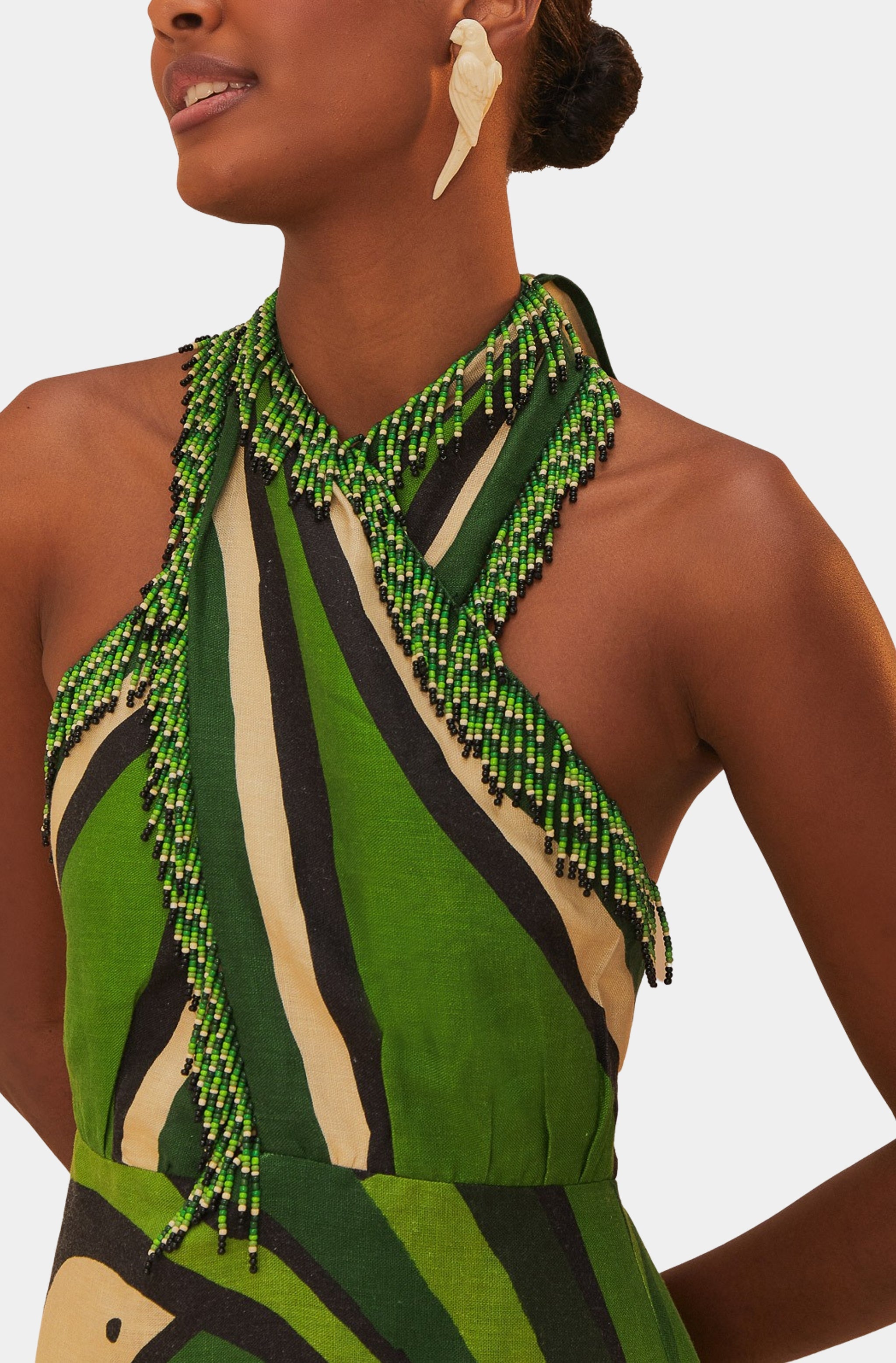 Toucan Tree Green Dress Toucan Tree Green Dress