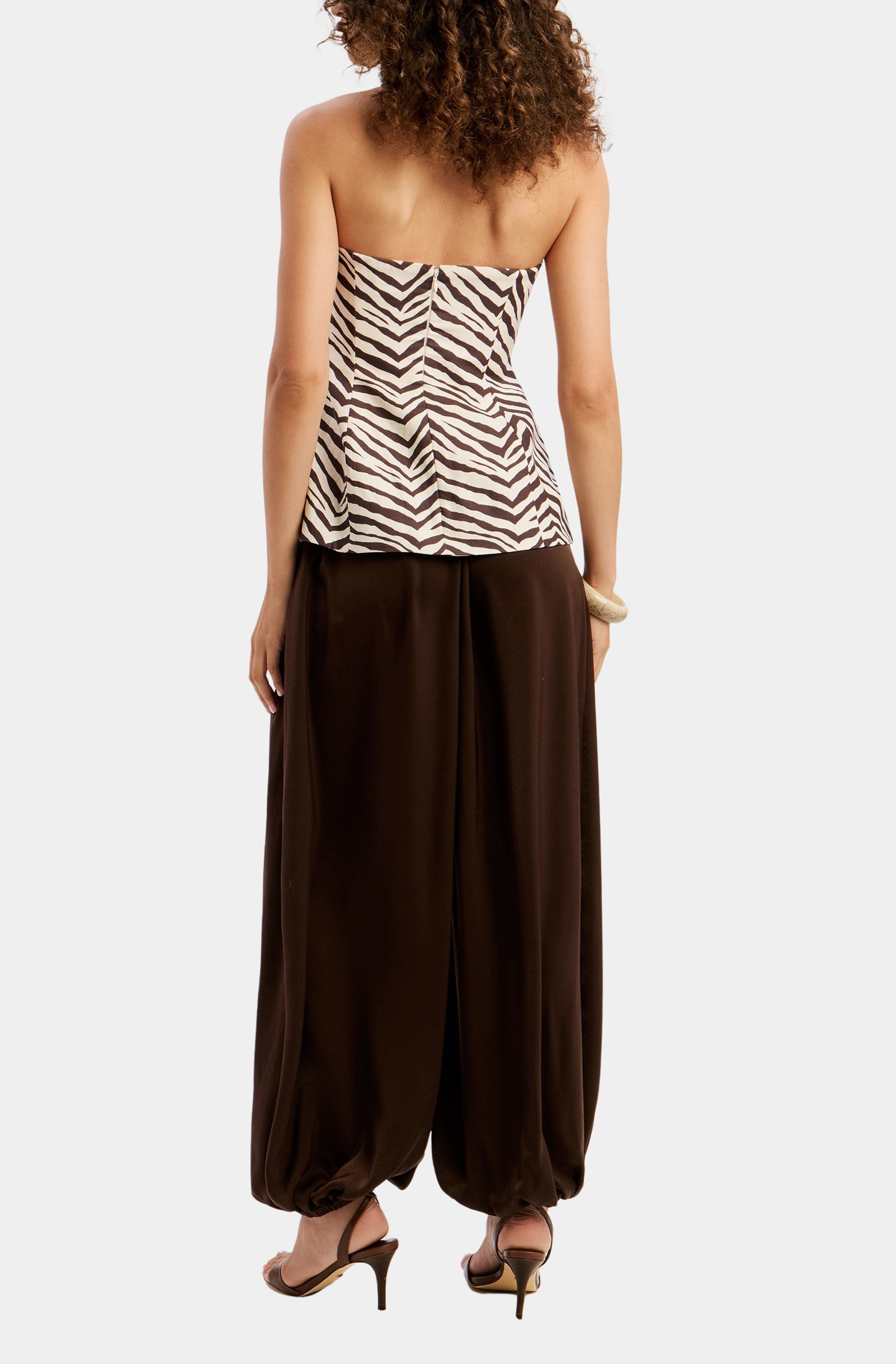 Helenia Longline Strapless Top
