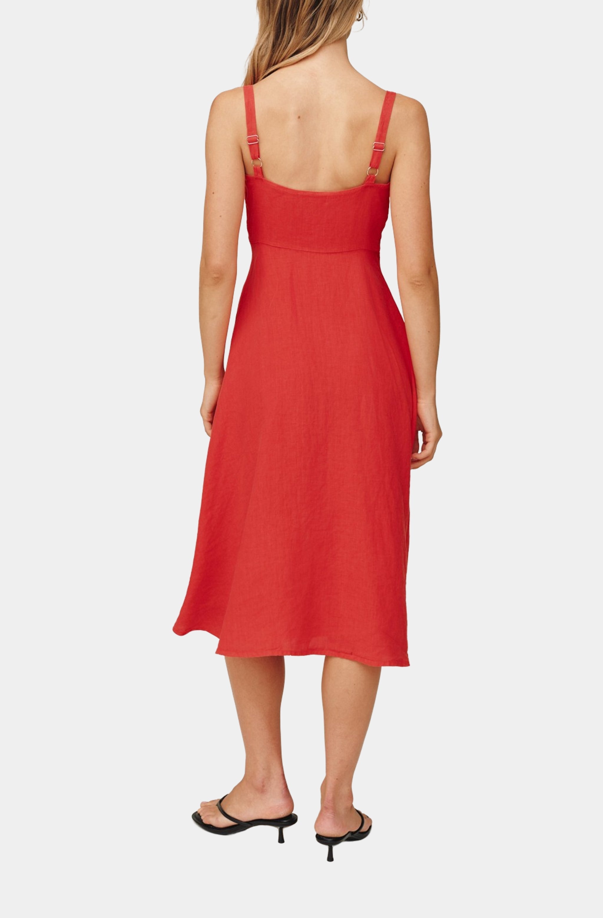 Apron Midi Dress
