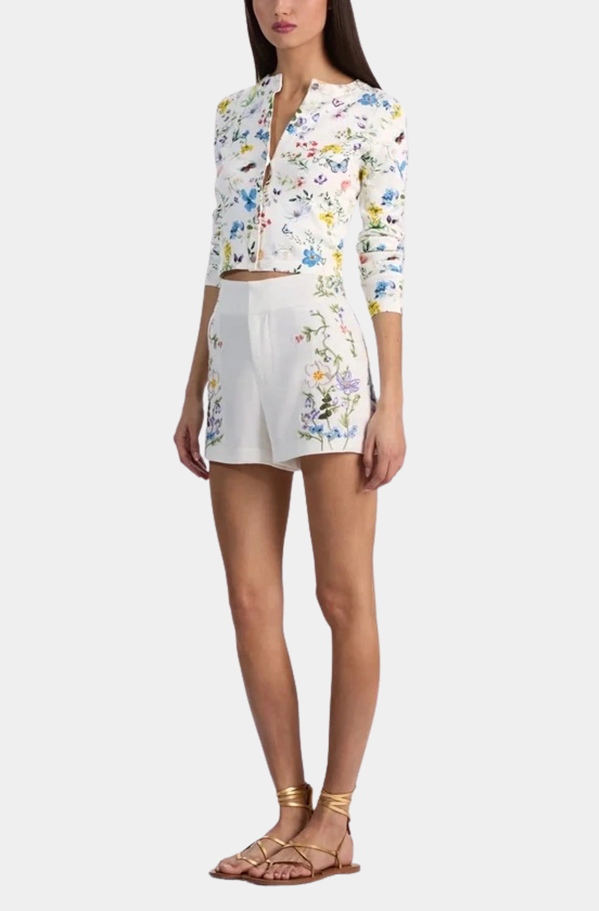 Cady Embroidered Mini Short