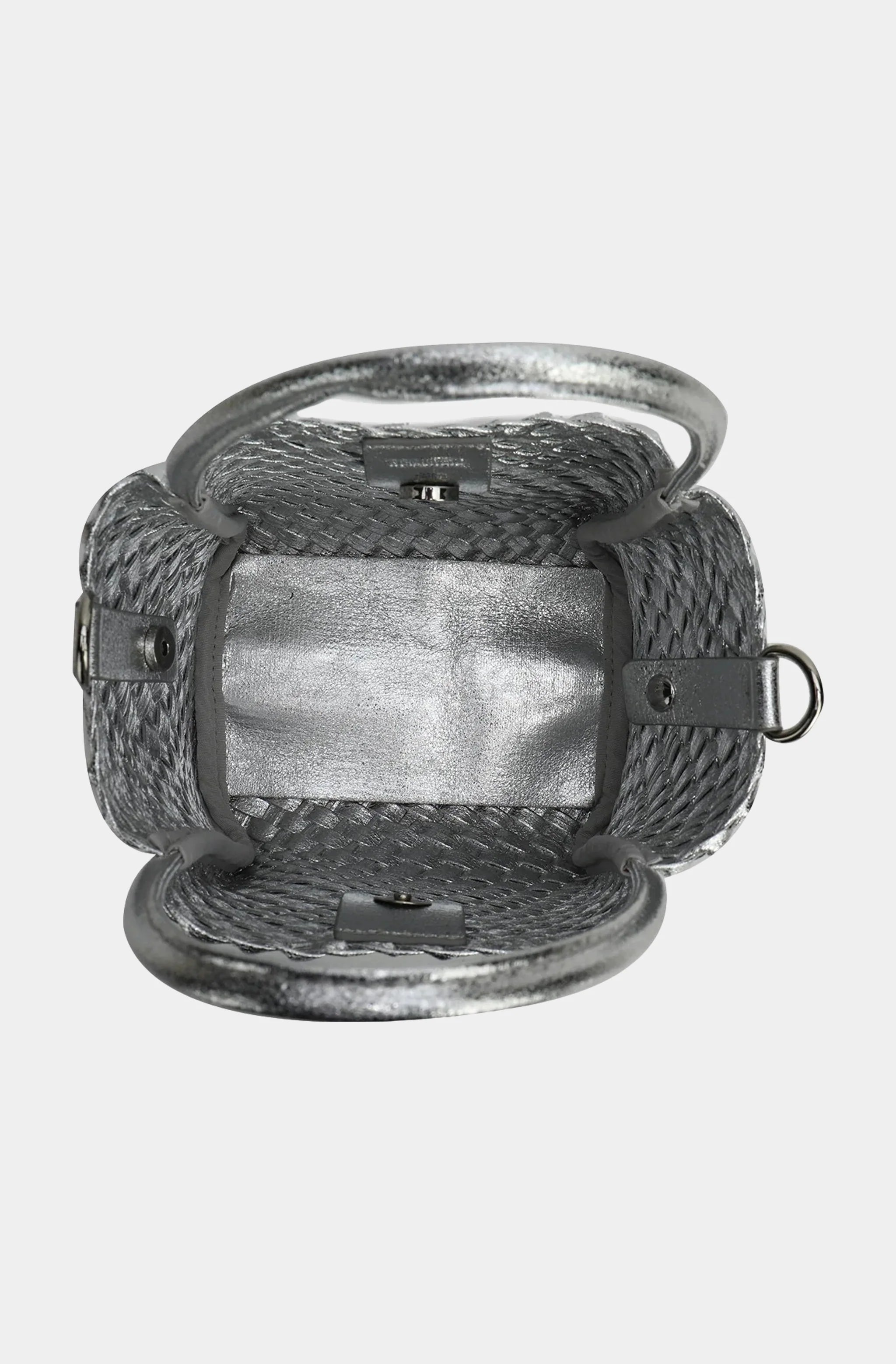 Hollace Mini Tote Woven Hi Shine