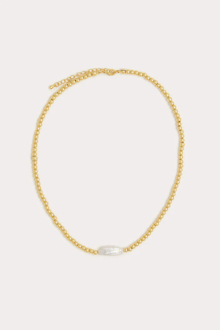 Irregular Pearl Necklace