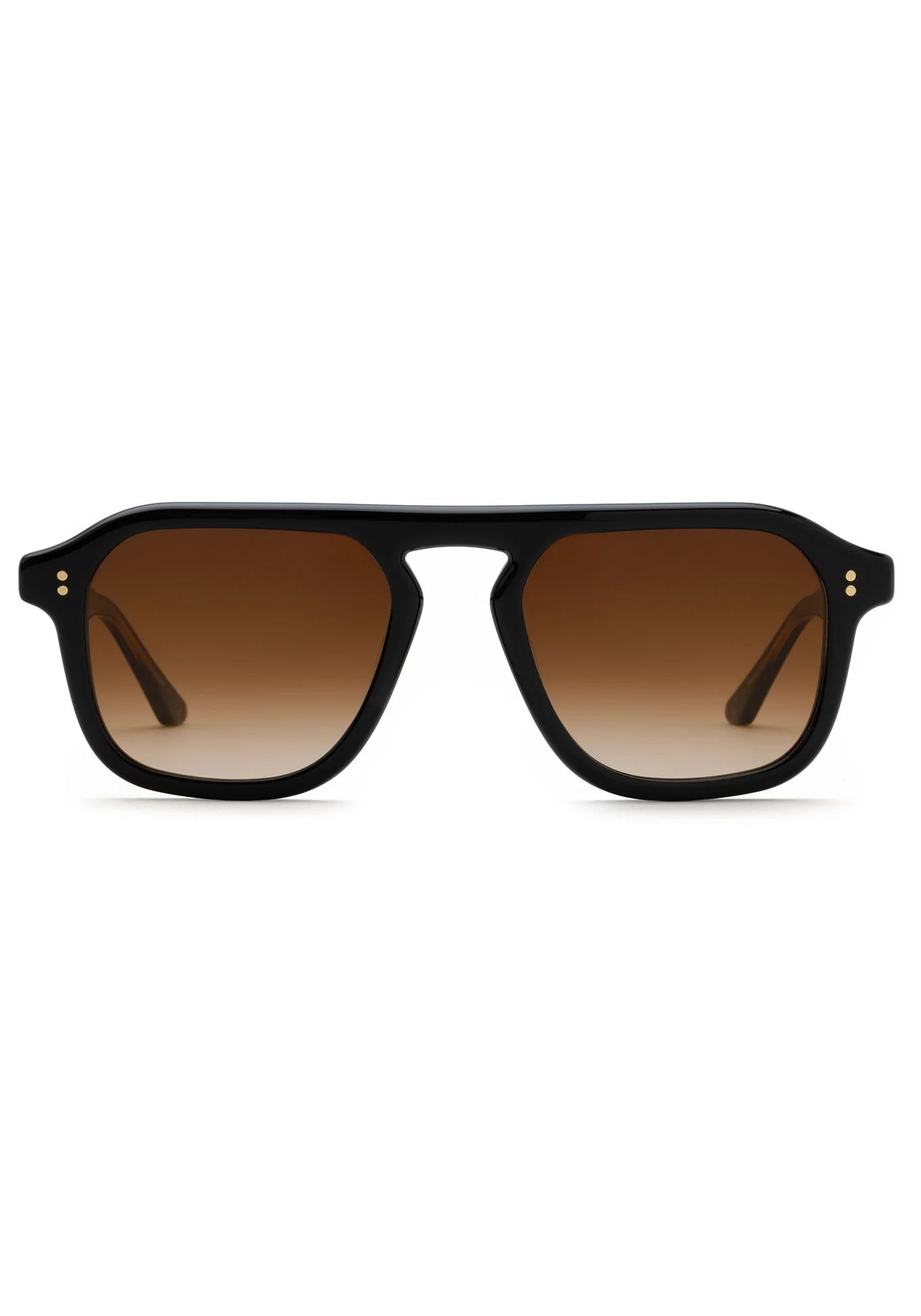 Zander Black &amp; Black Tea Sunglasses