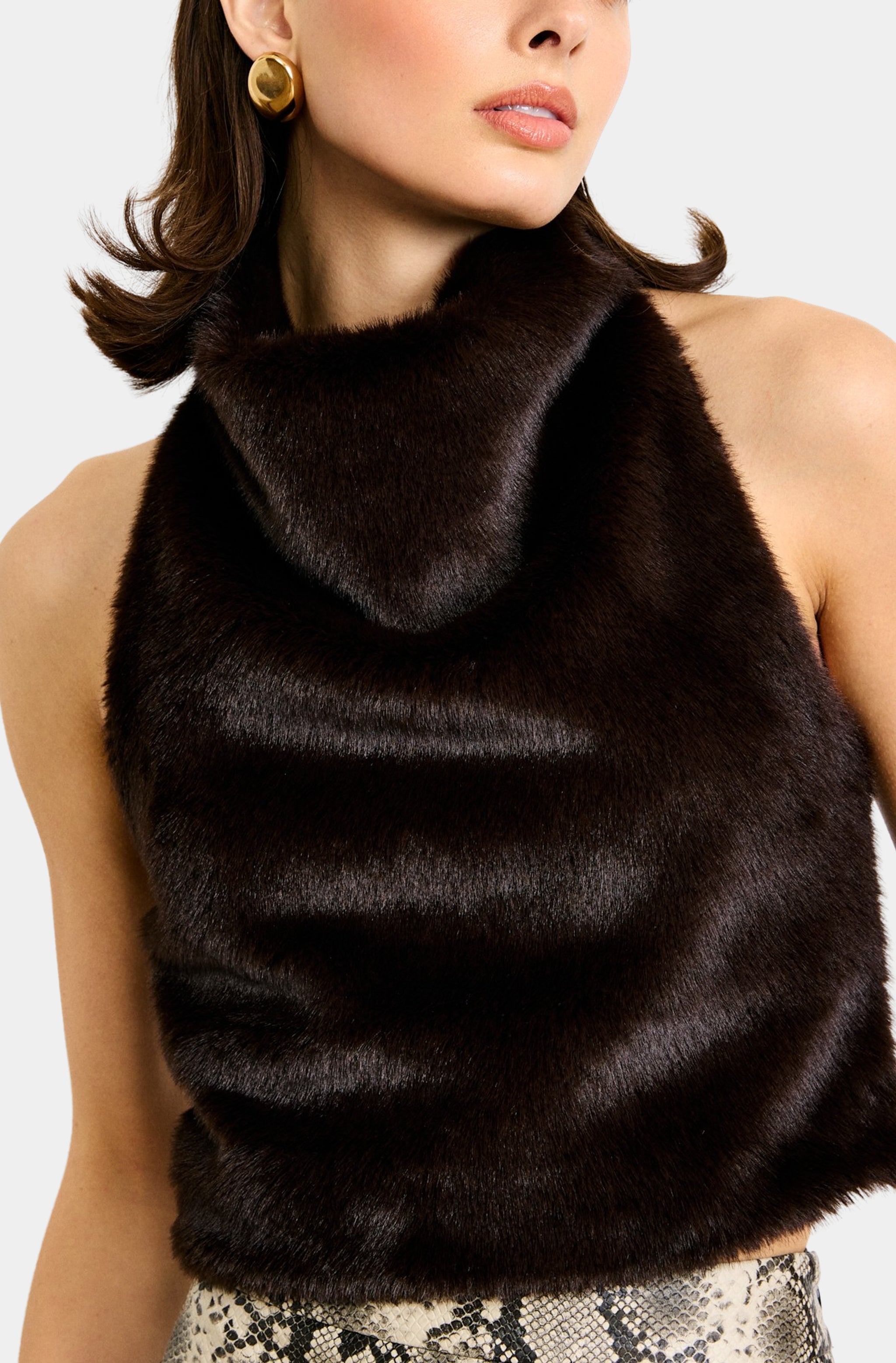 Cassidy Faux Fur Top – Hemline Heights Cassidy Faux Fur Top – Hemline Heights