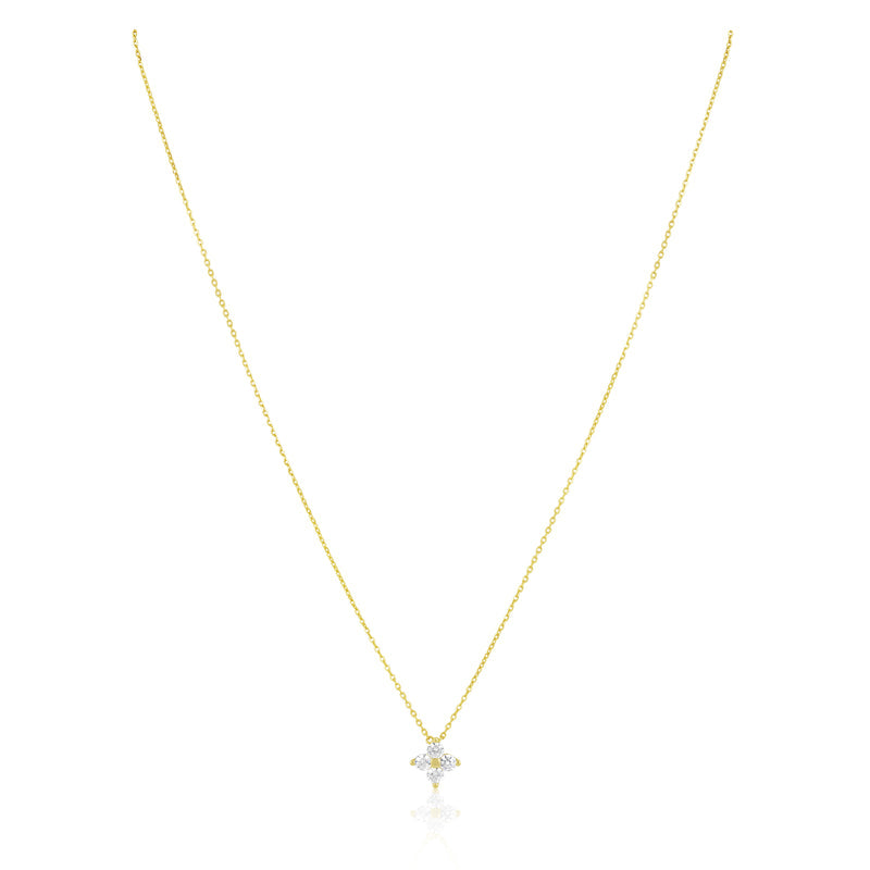 Mae CZ Pendant Necklace