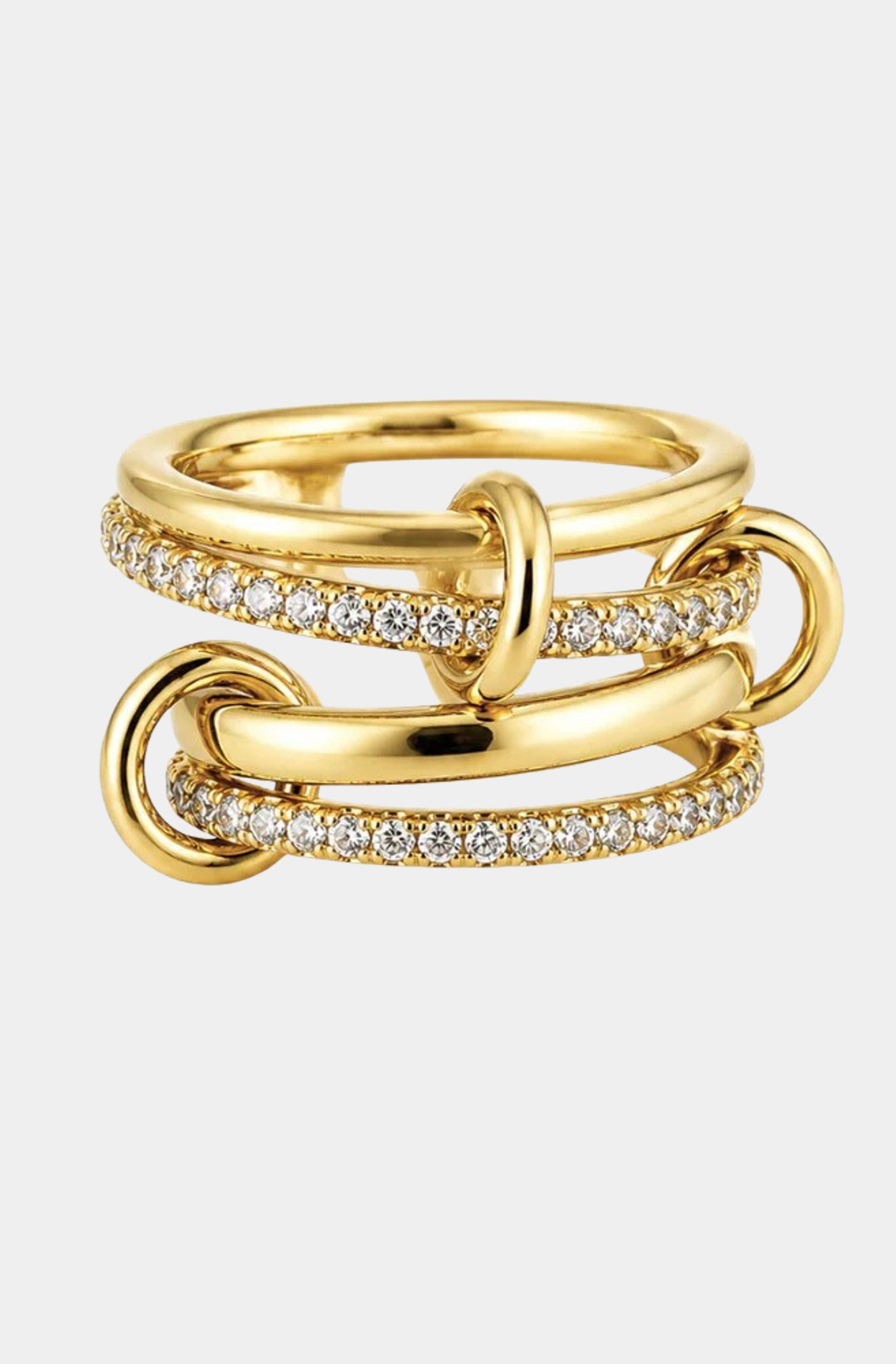 Mina Pave Stacked Ring