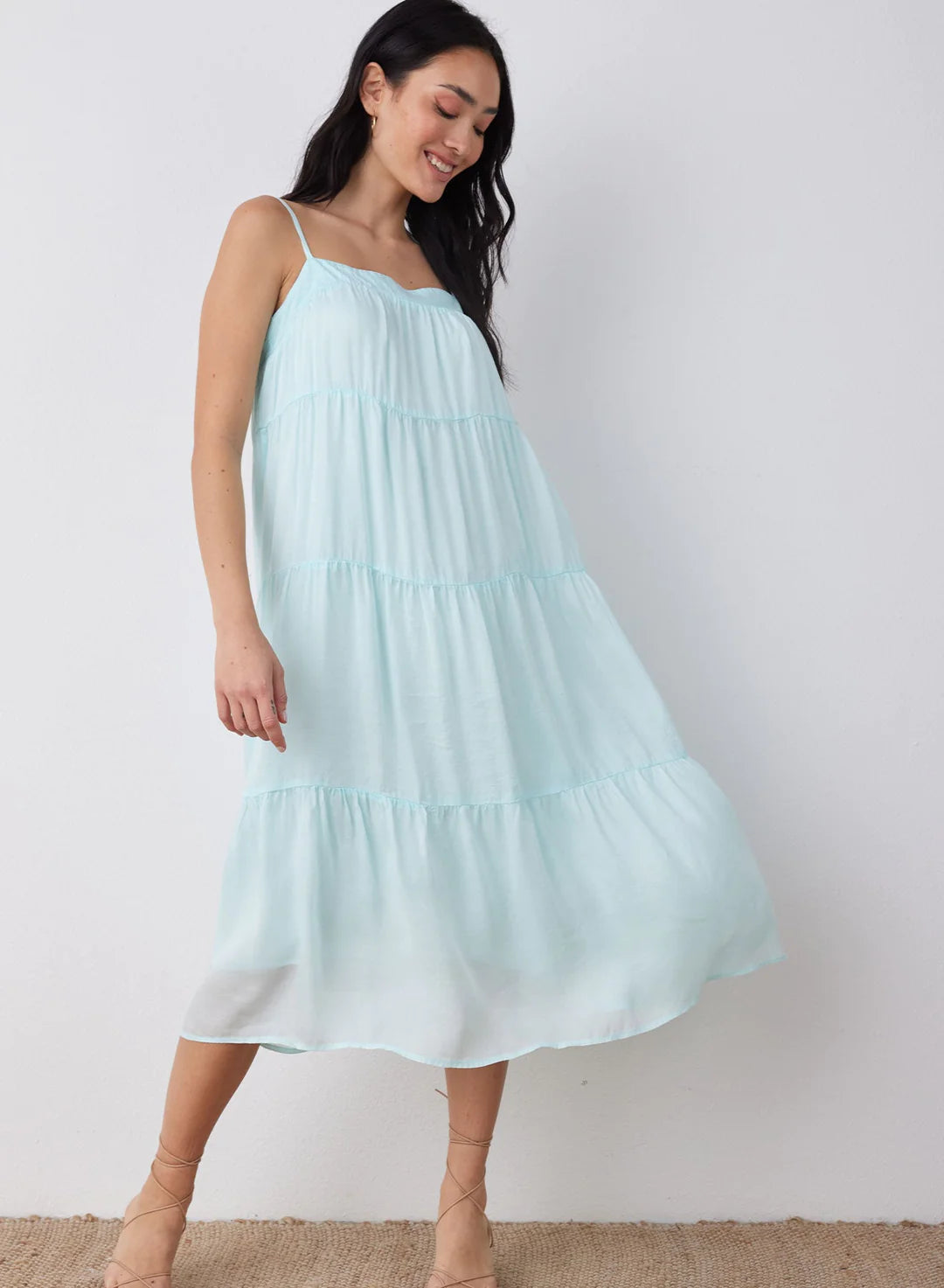 Flowy Tiered Cami Dress