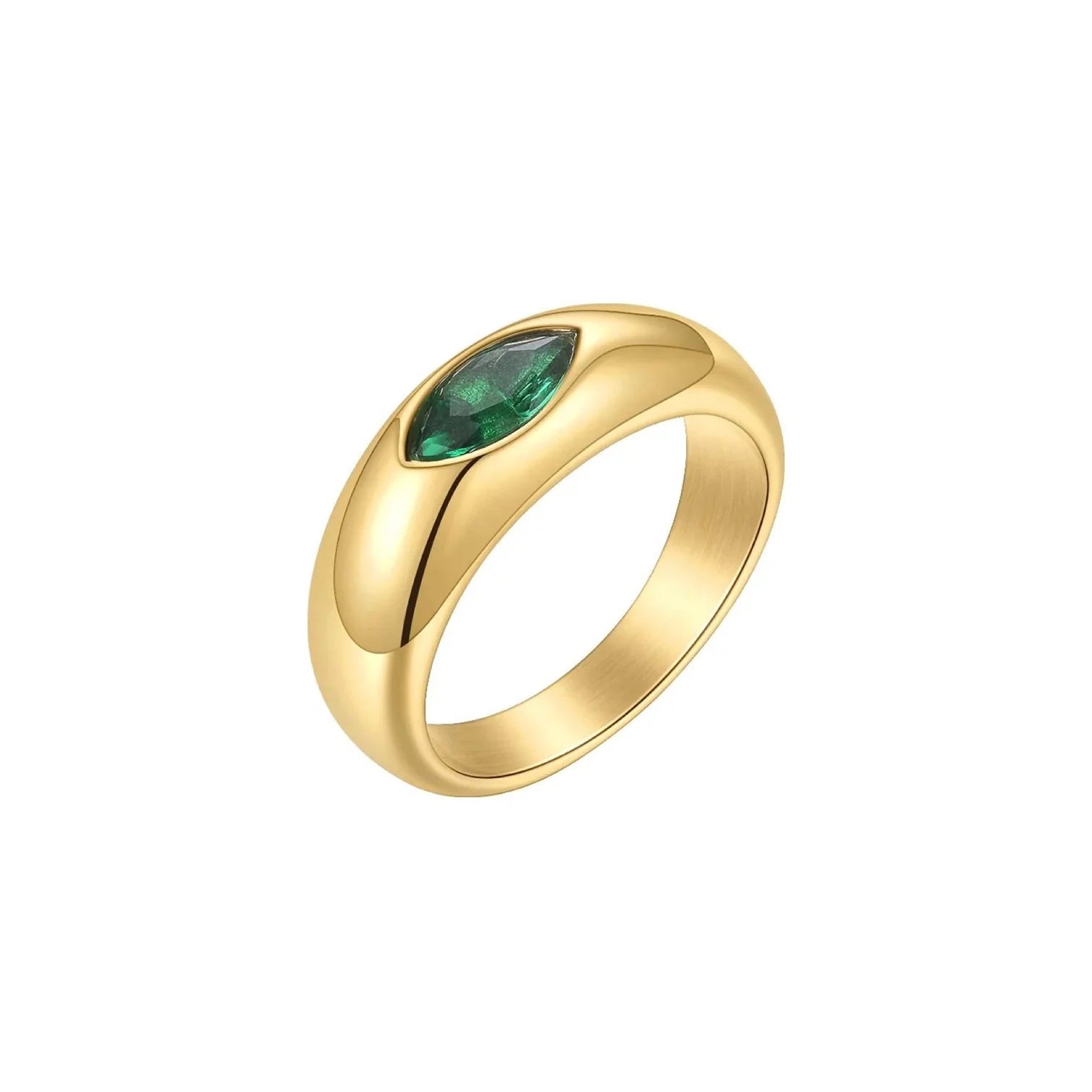 Mila Emerald Ring
